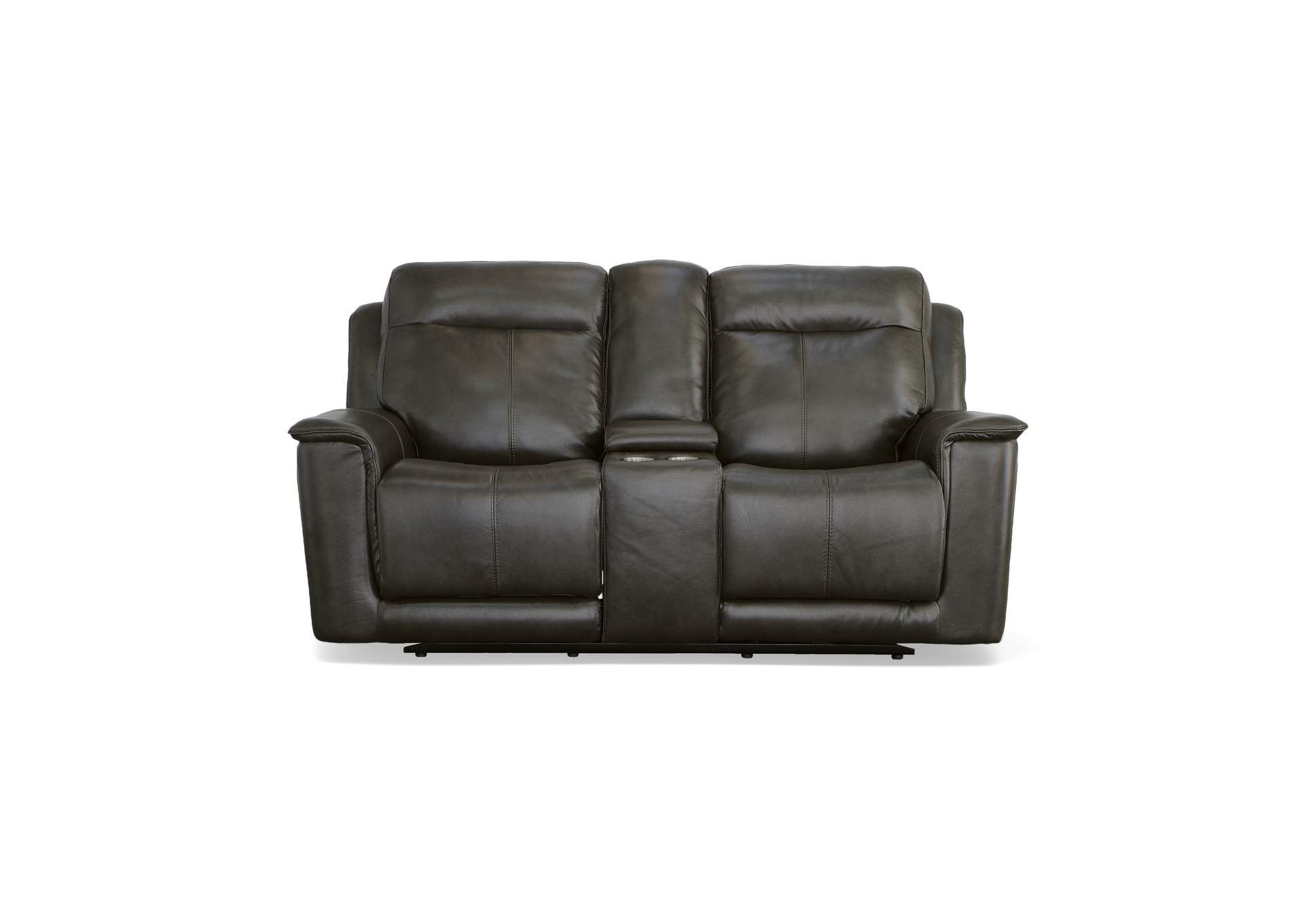 Miller Power Reclining Loveseat With Console & Power Headrests,Flexsteel