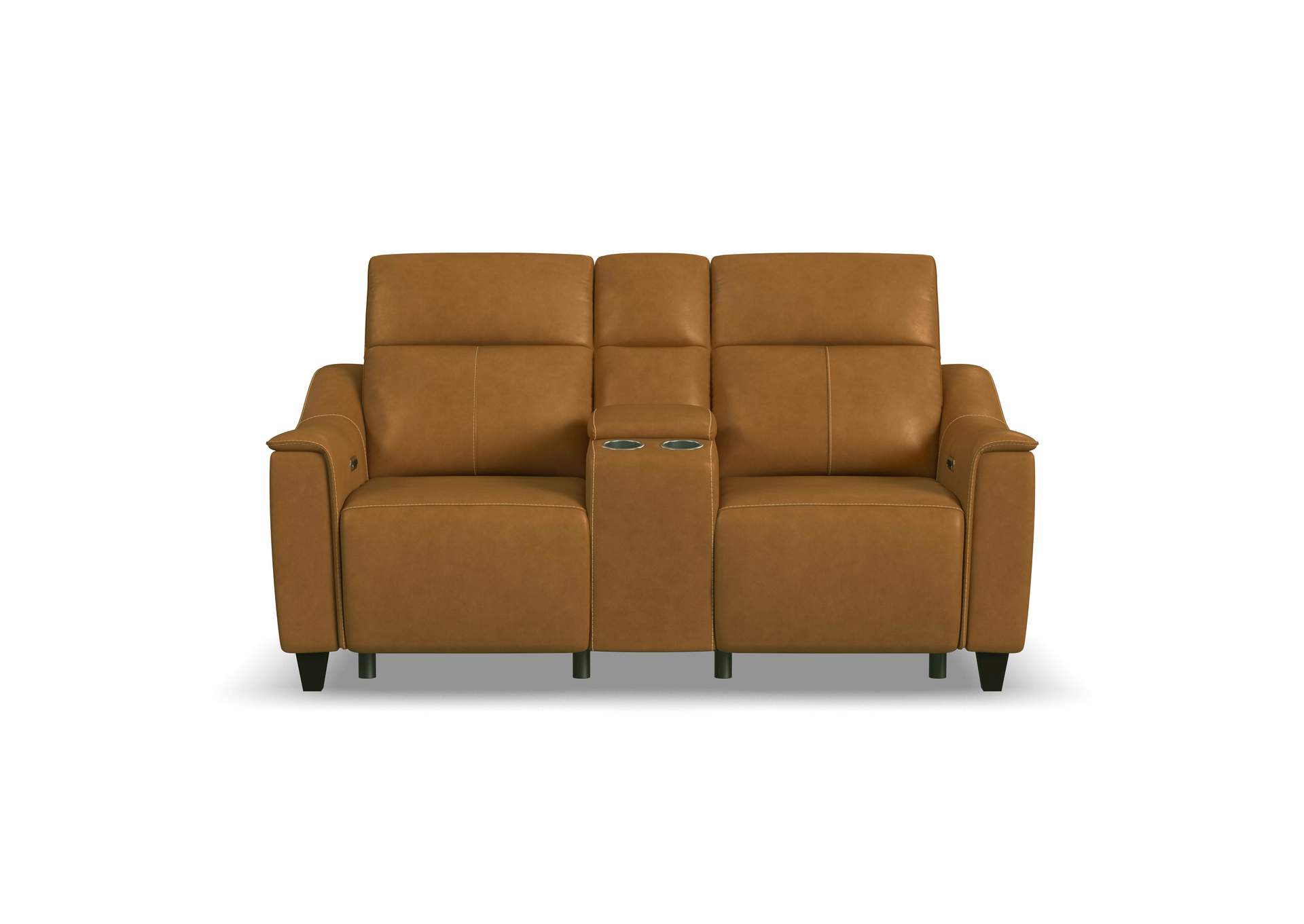 Walter Power Reclining Loveseat With Console & Power Headrests,Flexsteel