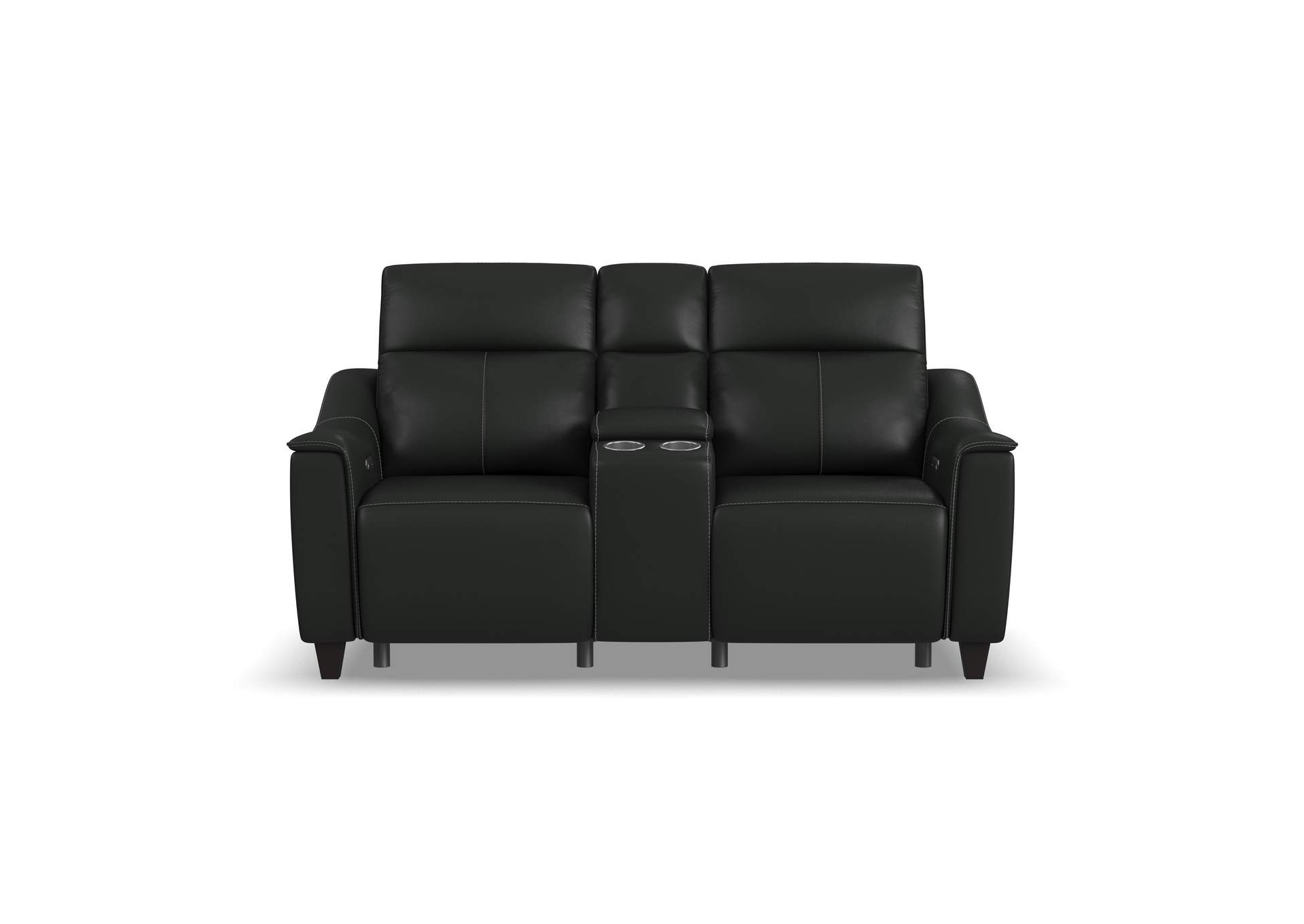 Walter Power Reclining Loveseat With Console & Power Headrests,Flexsteel