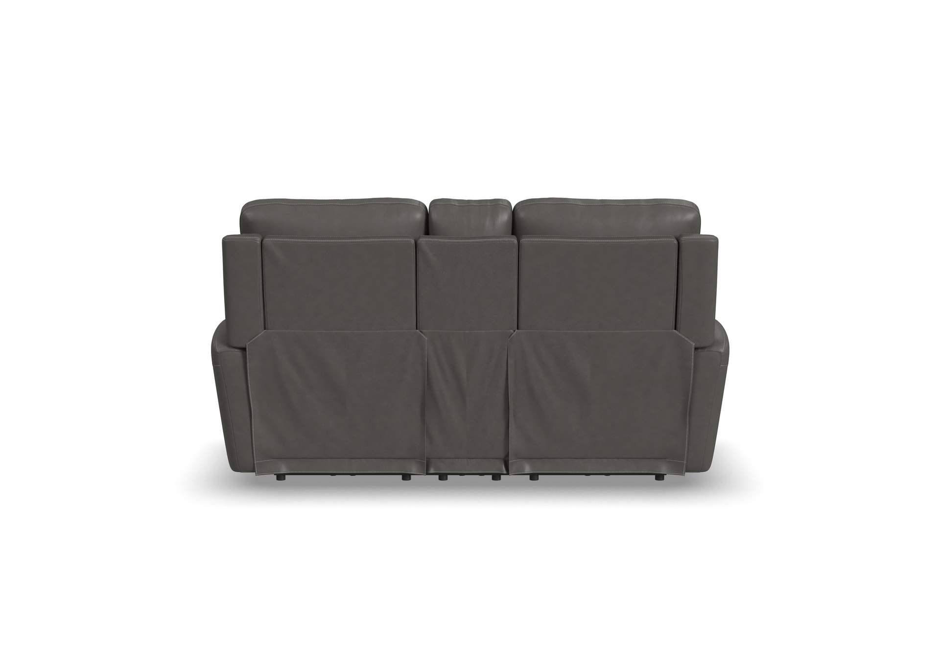 Carter Power Reclining Loveseat With Console & Power Headrests & Lumbar,Flexsteel