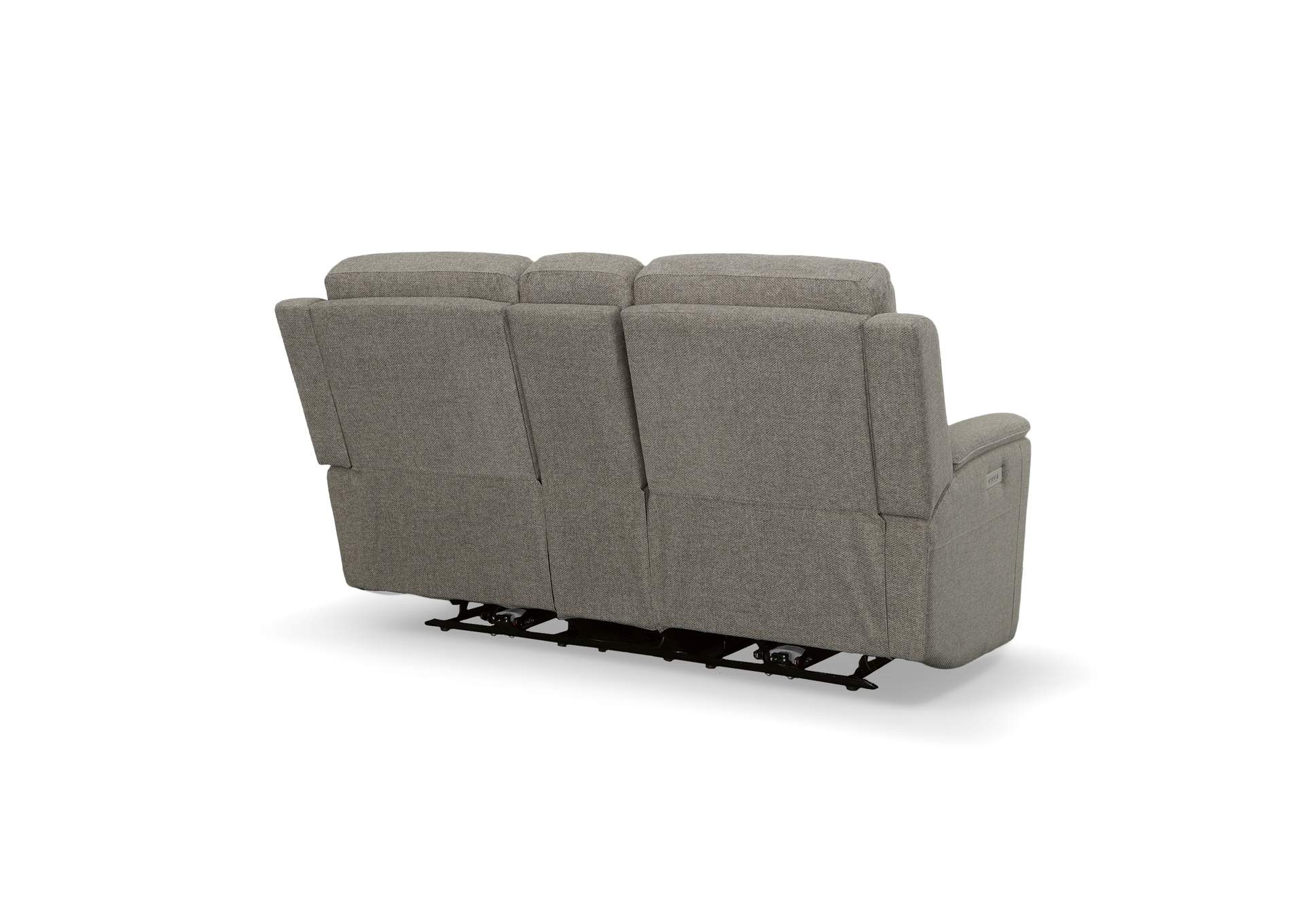 Henry Power Reclining Loveseat With Console & Power Headrests & Lumbar,Flexsteel