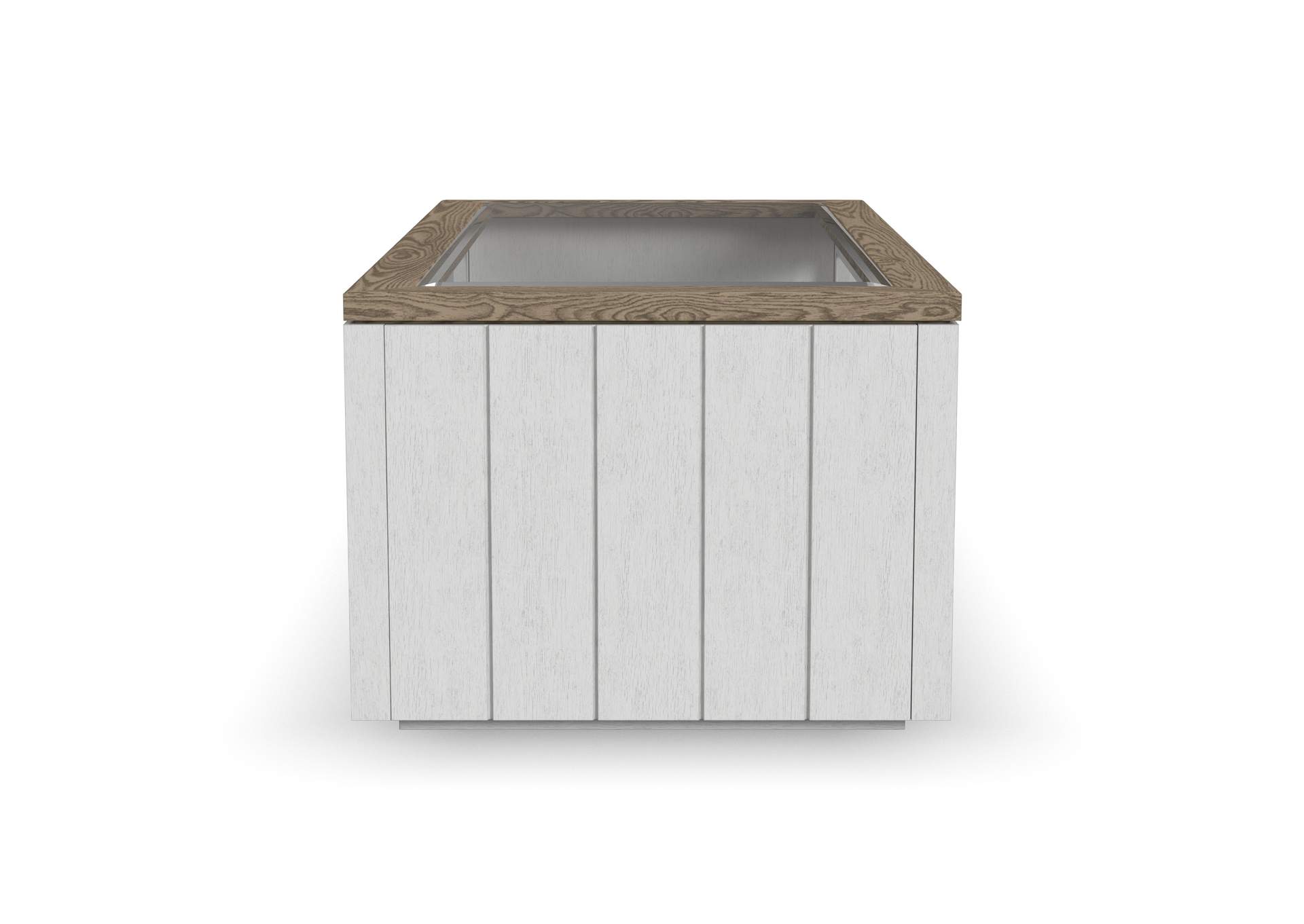 Melody Rectangular Coffee Table With Casters,Flexsteel