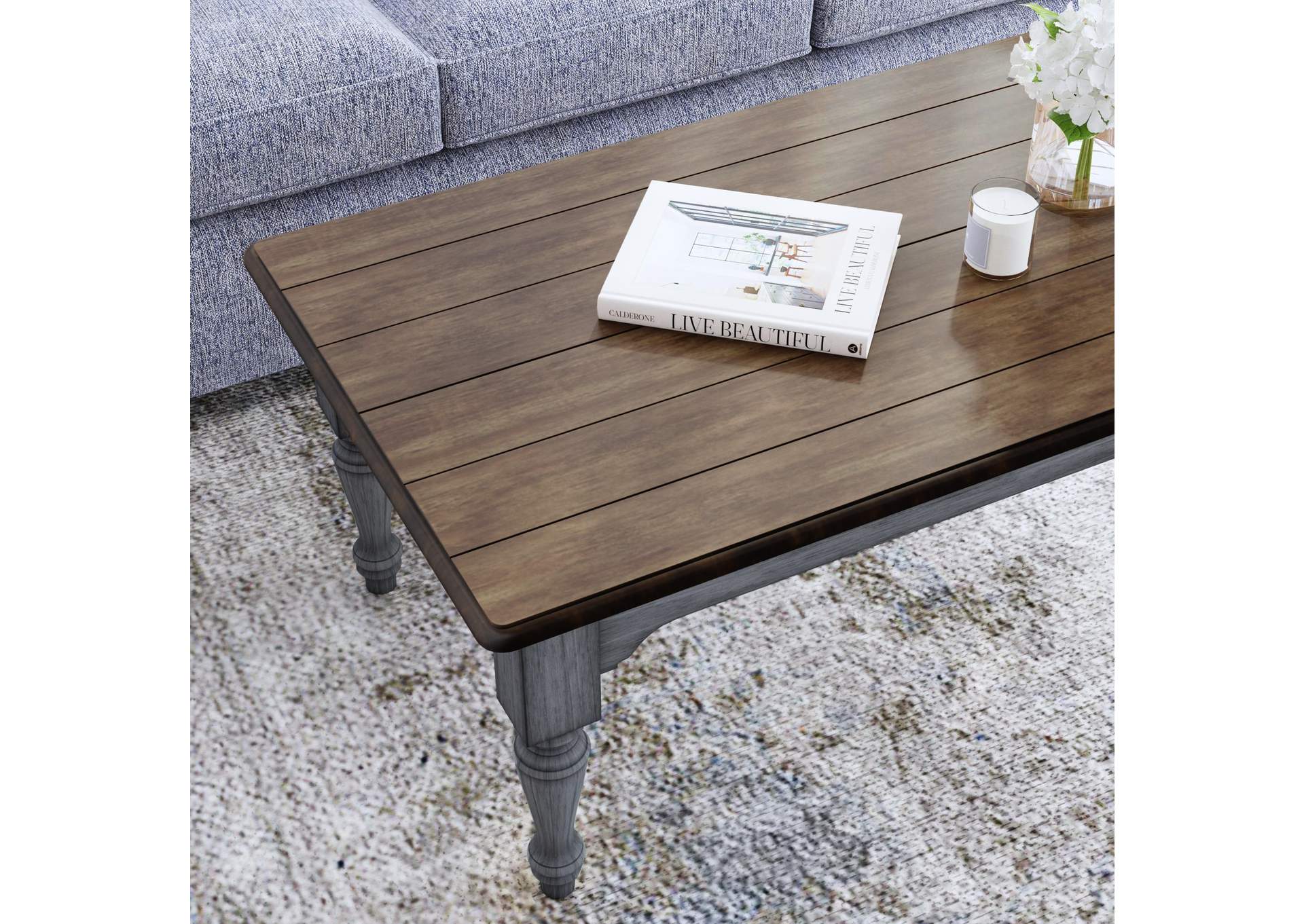 Plymouth Rectangular Coffee Table,Flexsteel