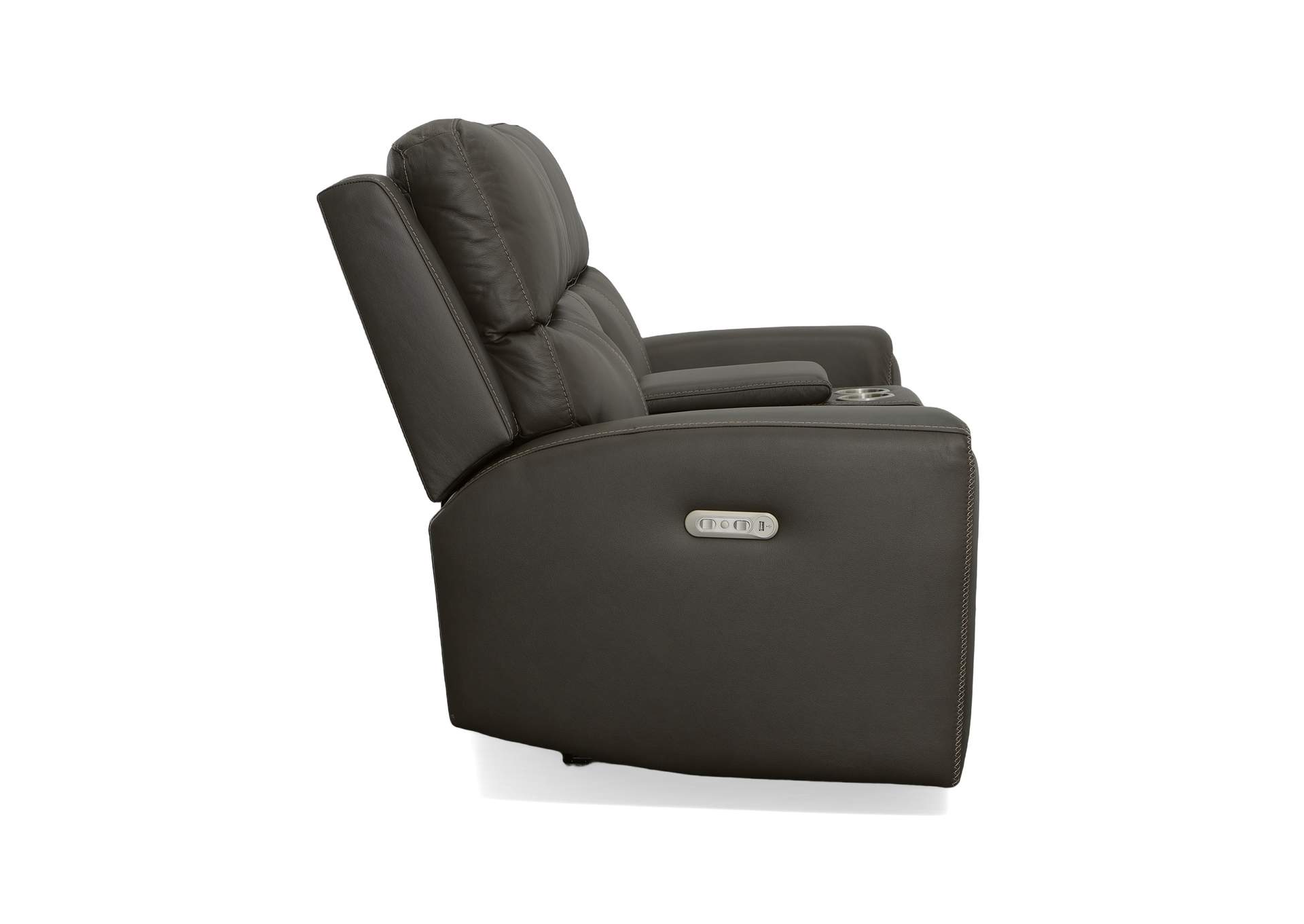 Jarvis Power Reclining Loveseat With Console & Power Headrests,Flexsteel