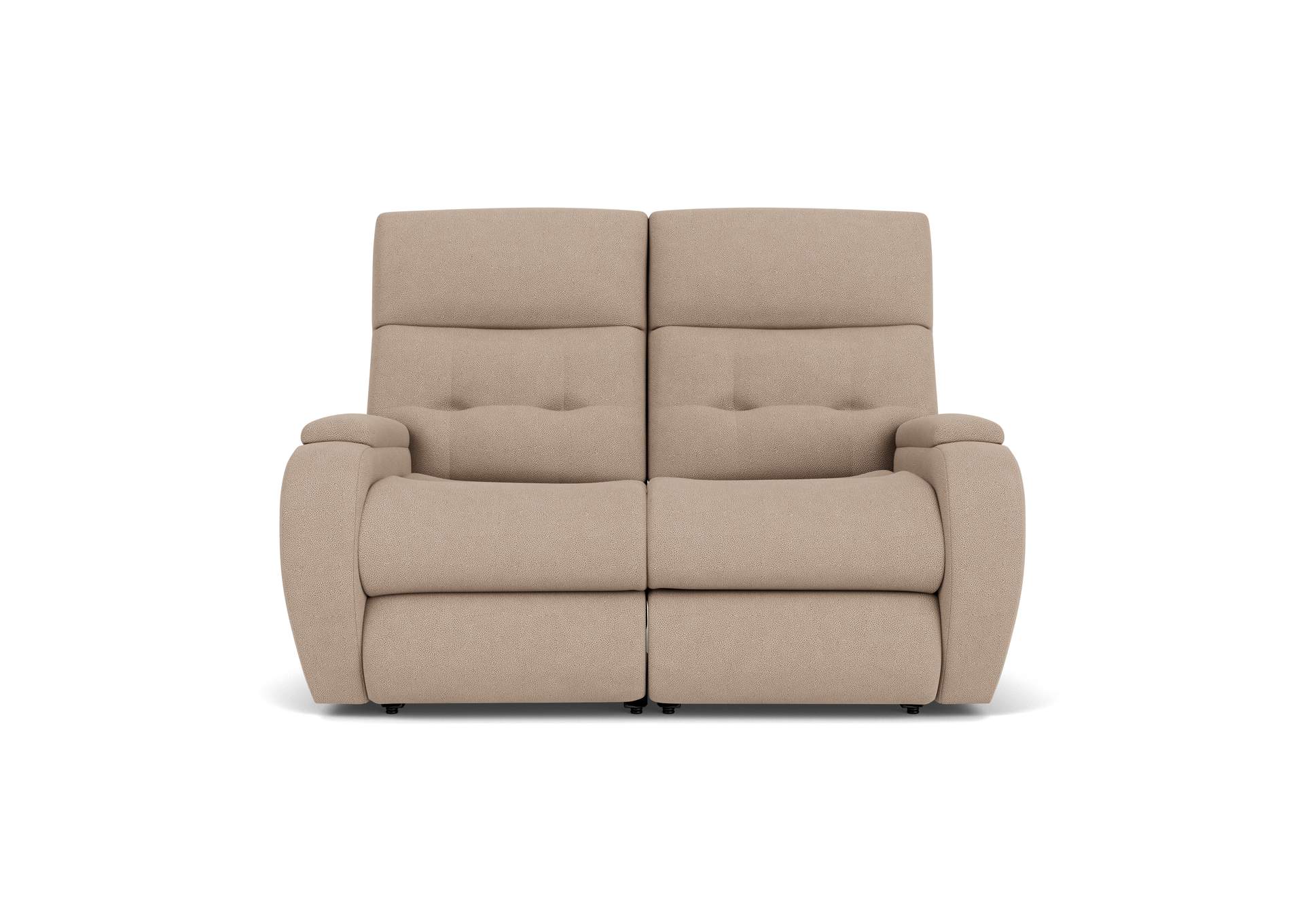 Strait Power Reclining Loveseat With Power Headrests,Flexsteel