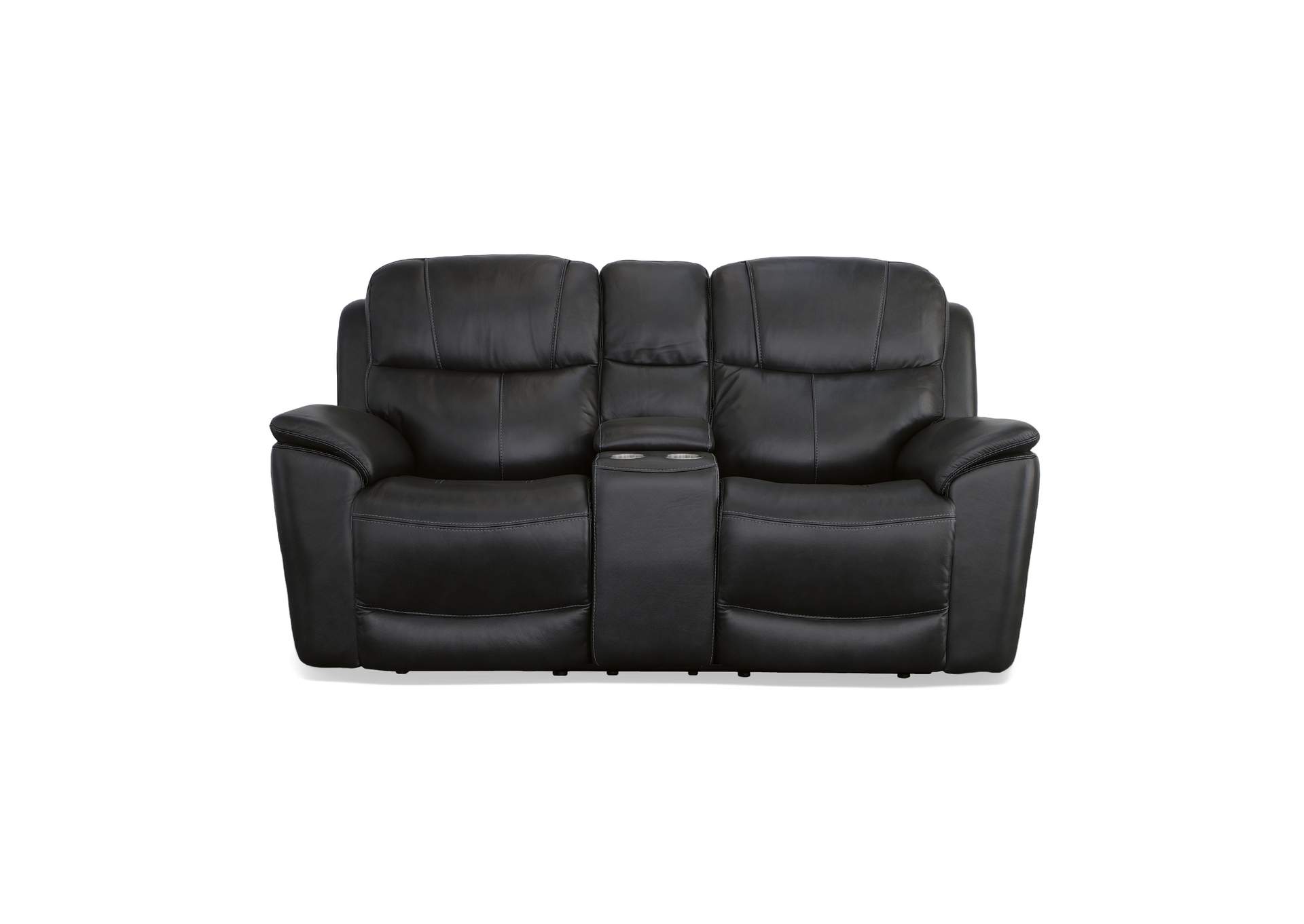 Crew Power Reclining Loveseat With Console, Power Headrests & Lumbar,Flexsteel