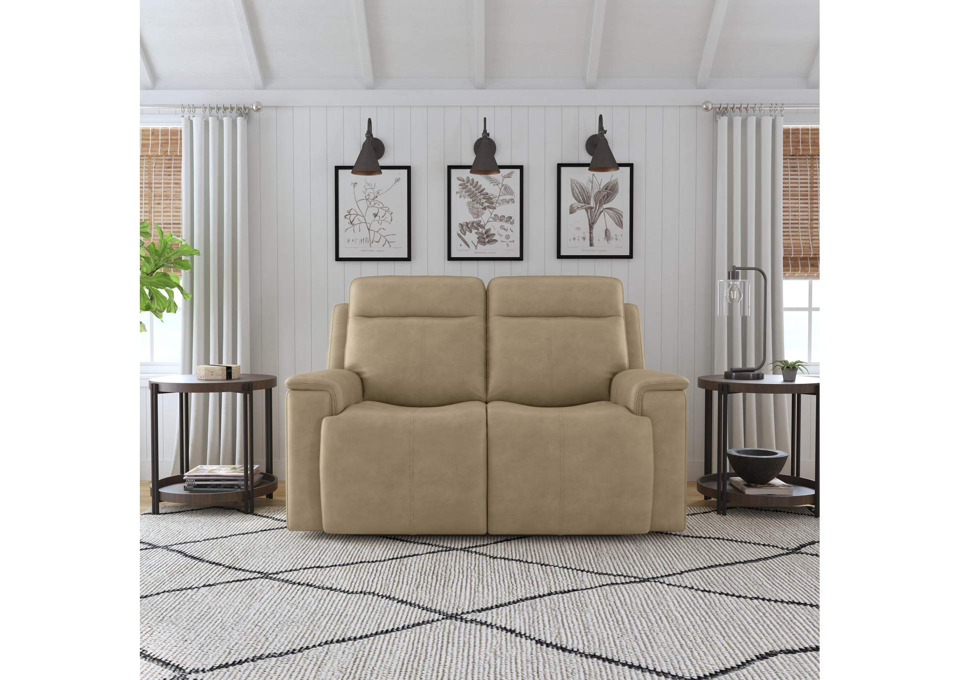 Odell Power Reclining Loveseat With Power Headrests & Lumbar,Flexsteel