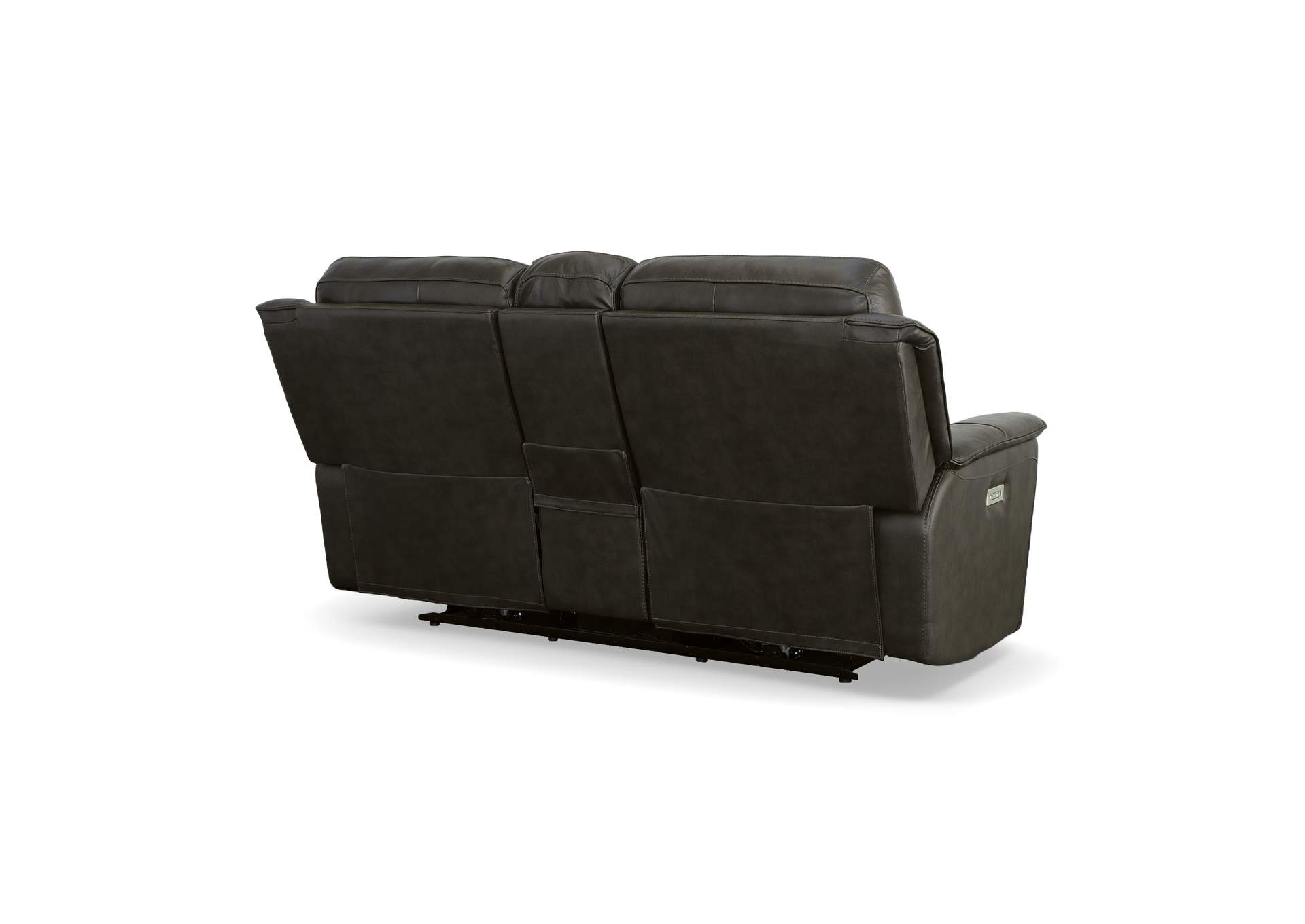 Miller Power Reclining Loveseat With Console & Power Headrests,Flexsteel