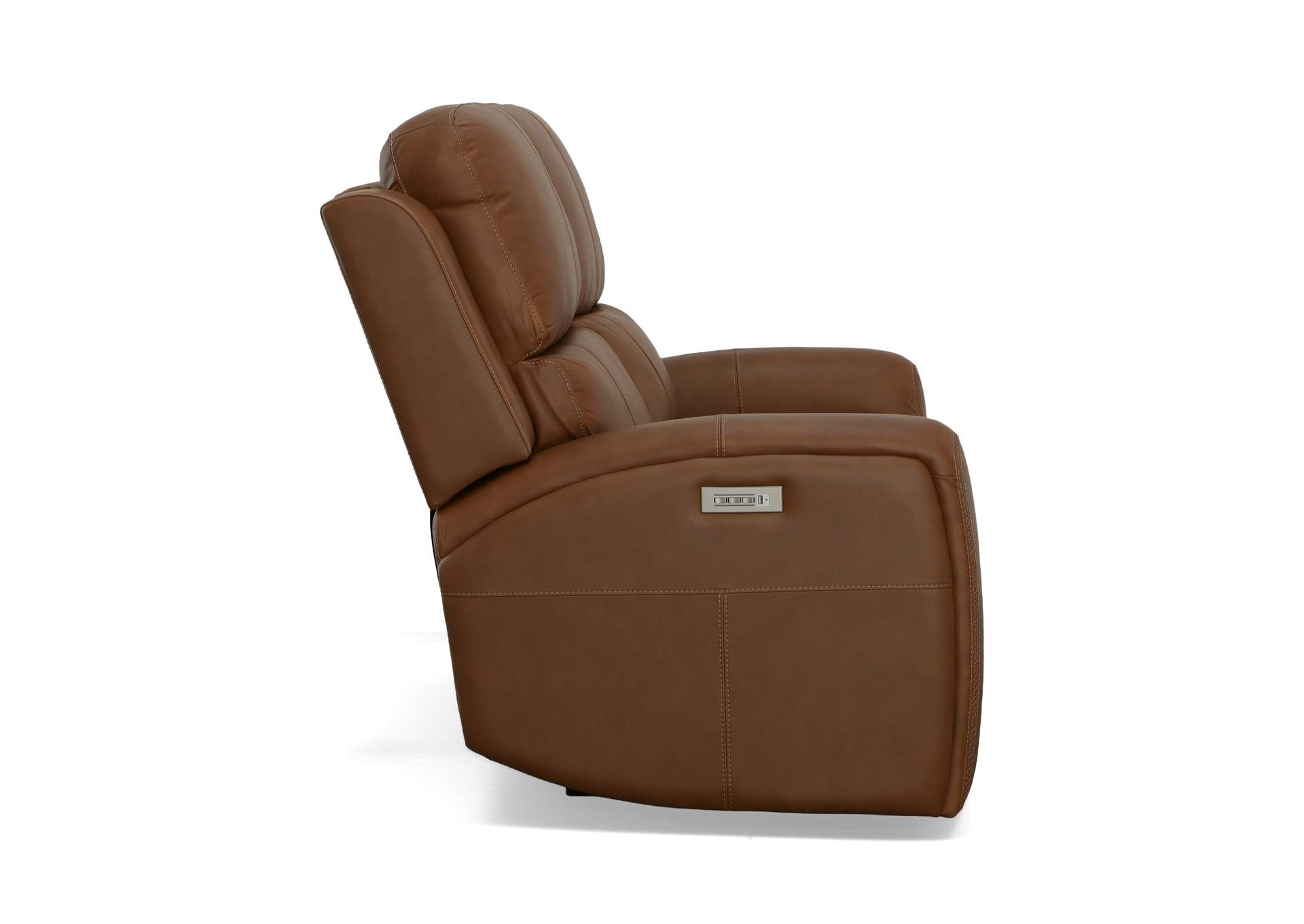 Linden Power Reclining Loveseat With Power Headrests & Lumbar,Flexsteel