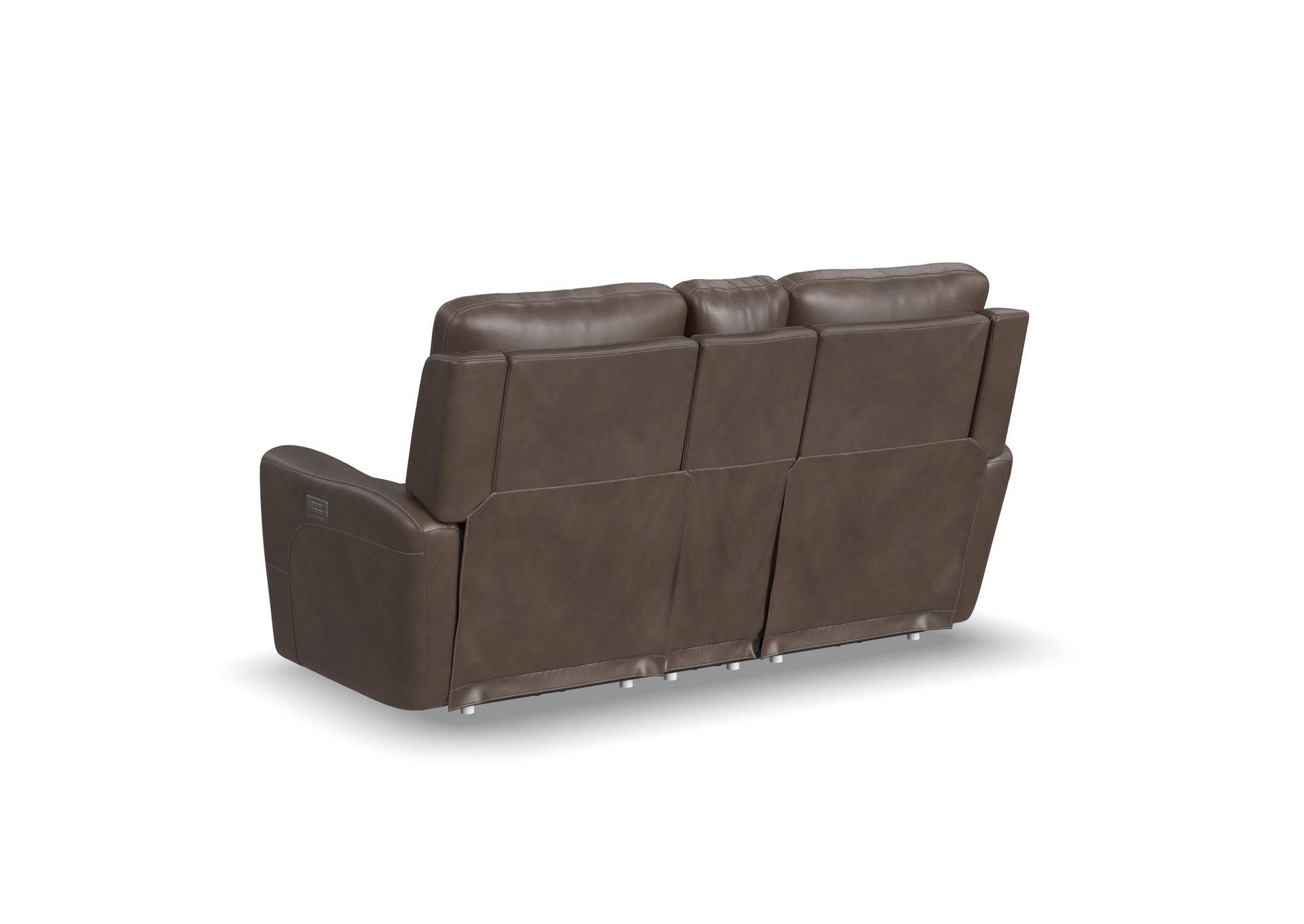 Carter Power Reclining Loveseat With Console & Power Headrests & Lumbar,Flexsteel