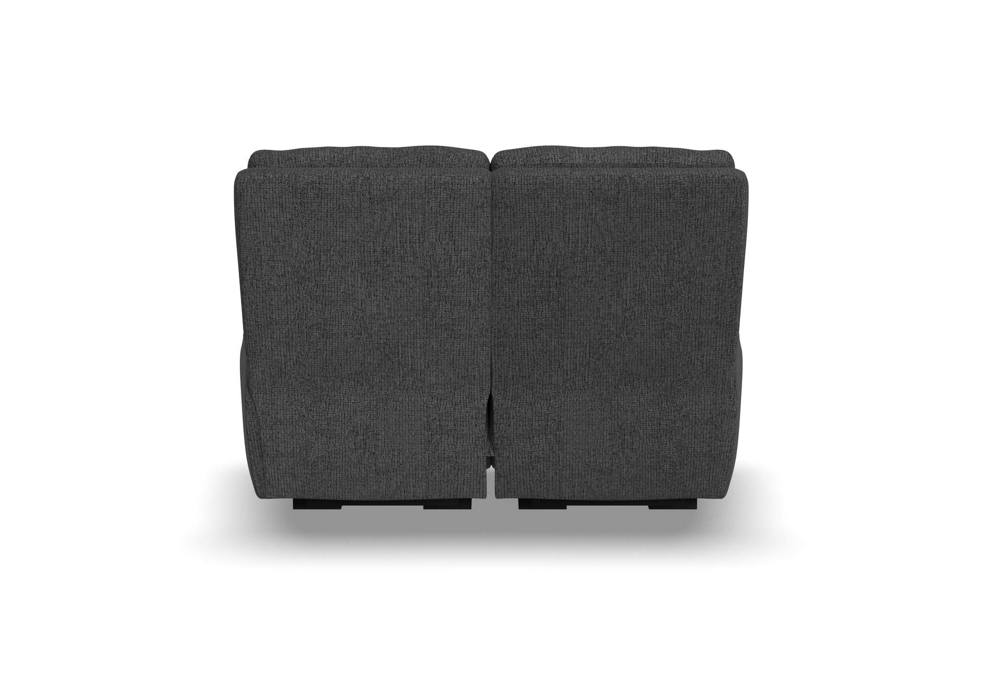 Strait Power Reclining Loveseat With Power Headrests,Flexsteel