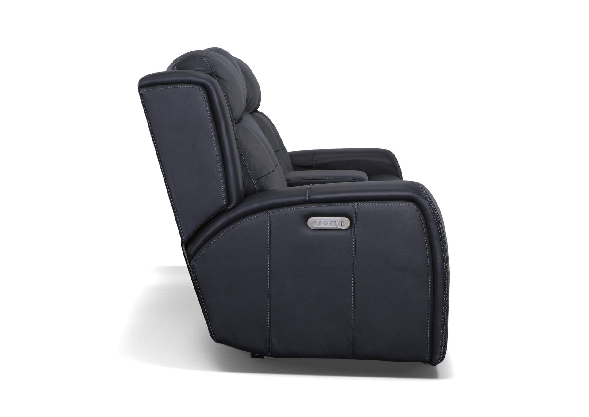 Grant Power Reclining Loveseat With Console & Power Headrests,Flexsteel