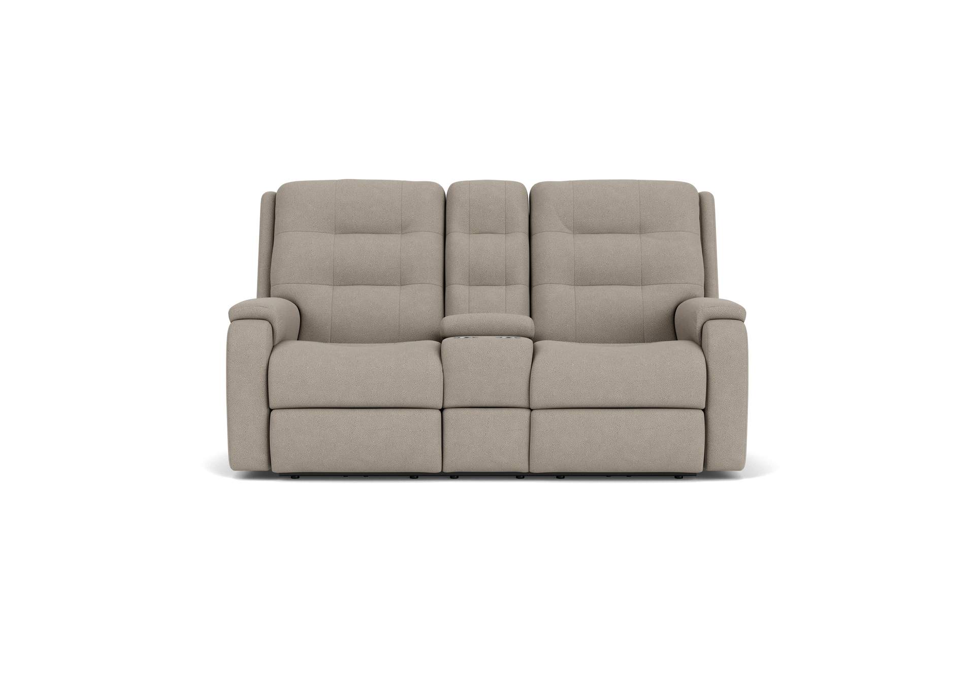 Arlo Power Reclining Loveseat With Console & Power Headrests & Lumbar,Flexsteel