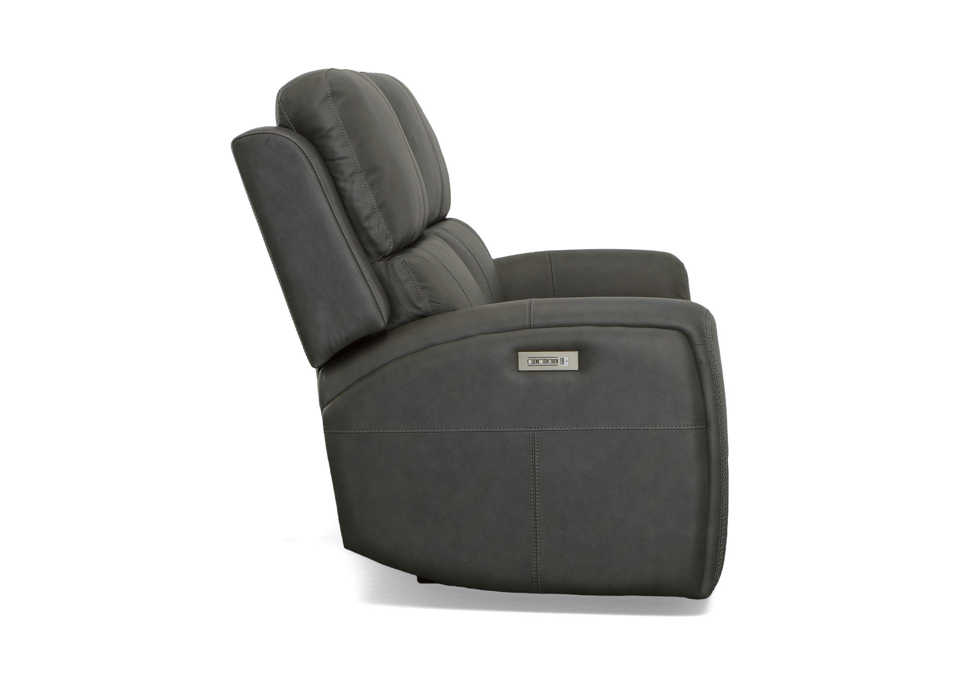 Linden Power Reclining Loveseat With Power Headrests & Lumbar,Flexsteel