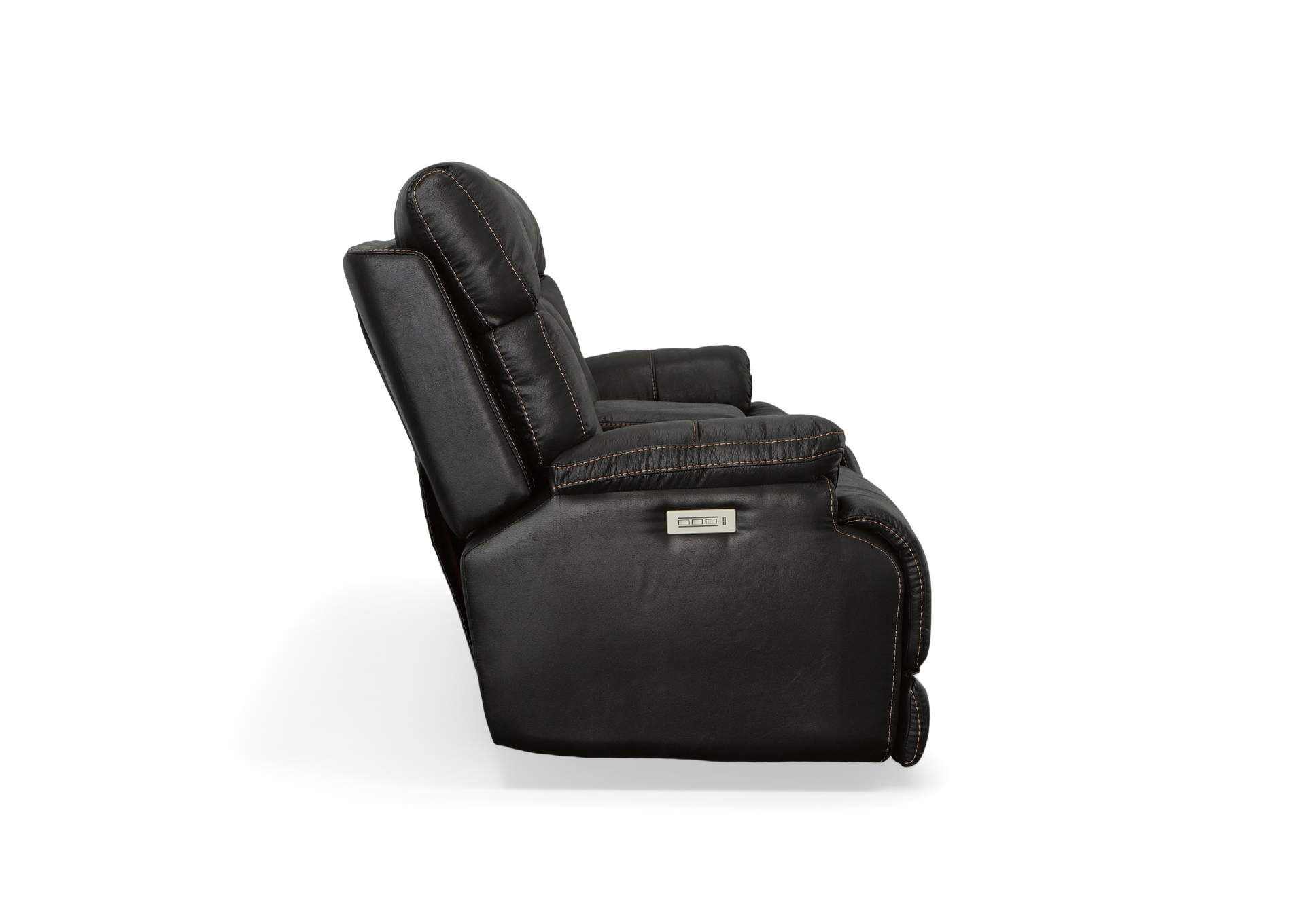 Clive Power Reclining Loveseat With Console, Power Headrests & Lumbar,Flexsteel