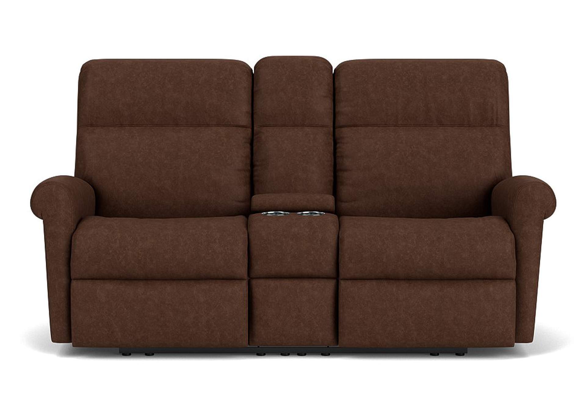 Davis Reclining Loveseat With Console,Flexsteel