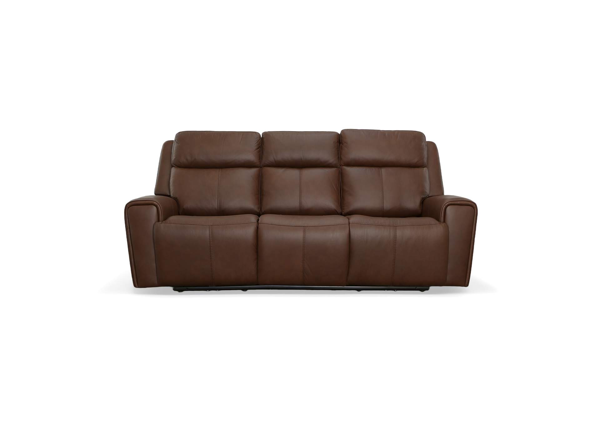 Barnett Power Reclining Sofa With Power Headrests & Lumbar,Flexsteel