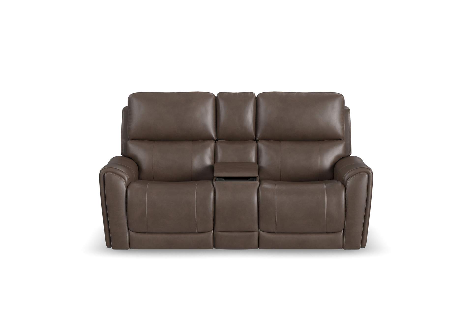 Carter Power Reclining Loveseat With Console & Power Headrests & Lumbar,Flexsteel