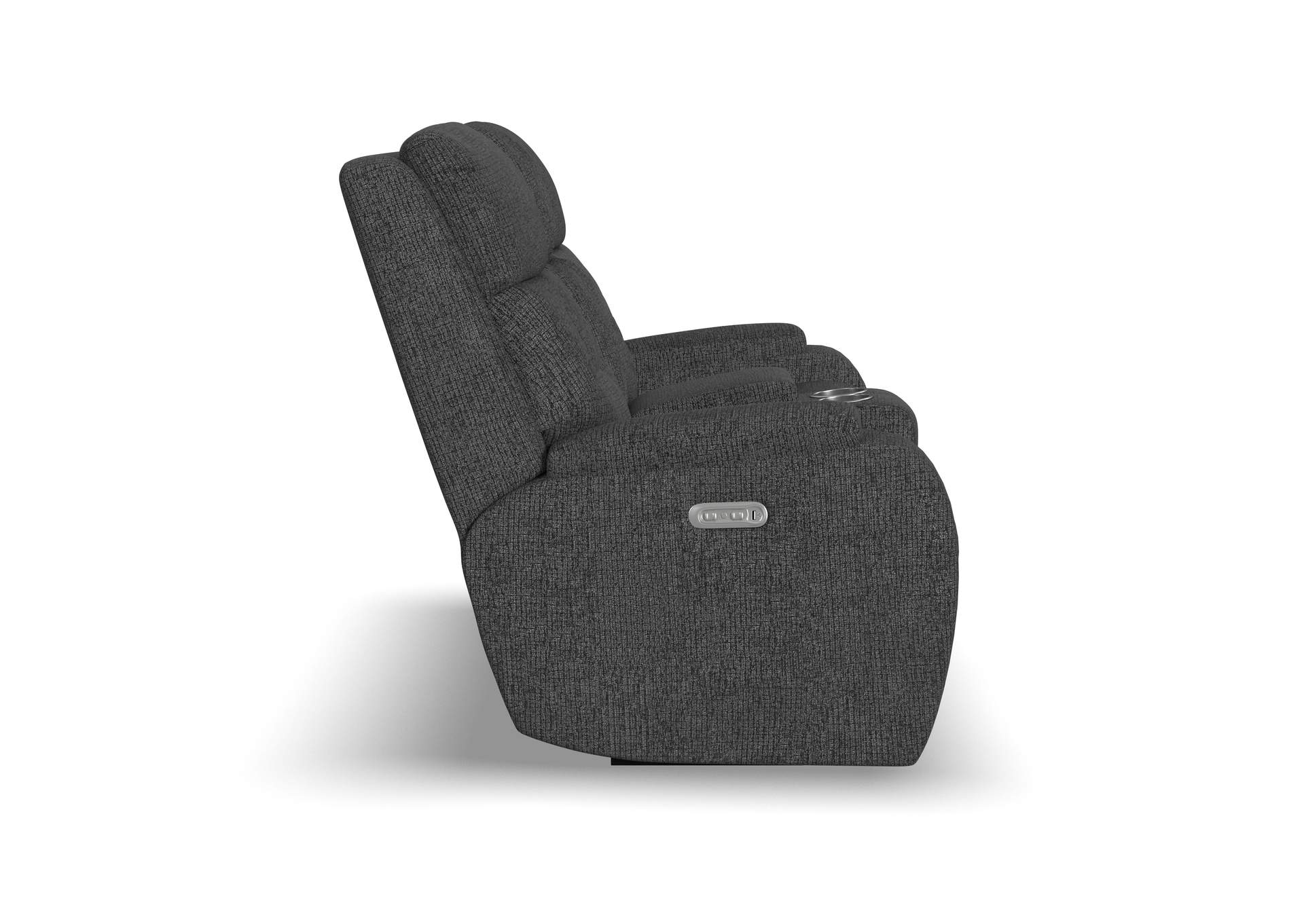 Strait Power Recliner With Power Headrest & Lumbar,Flexsteel