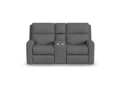 Image for Score Power Reclining Loveseat With Console & Power Headrests & Lumbar