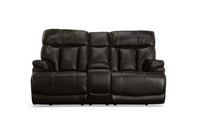 Image for Clive Power Reclining Loveseat With Console, Power Headrests & Lumbar