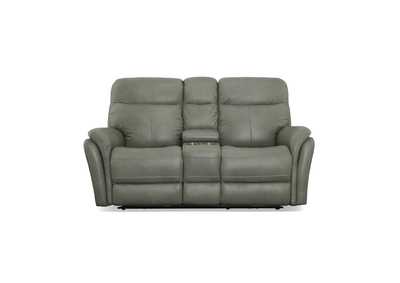 Image for Zoey Power Reclining Loveseat With Console & Power Headrests