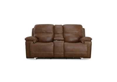 Image for Fenwick Power Reclining Loveseat With Console & Power Headrests