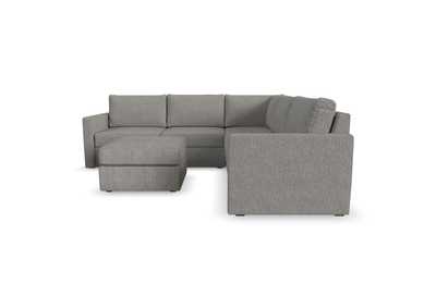 Image for Flex 5 - Seat Sectional With Standard Arm And Ottoman