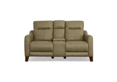 Image for Forte Power Reclining Loveseat With Console & Power Headrests