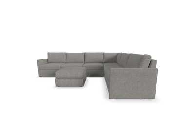 Image for Flex 6 - Seat Sectional With Narrow Arm And Ottoman