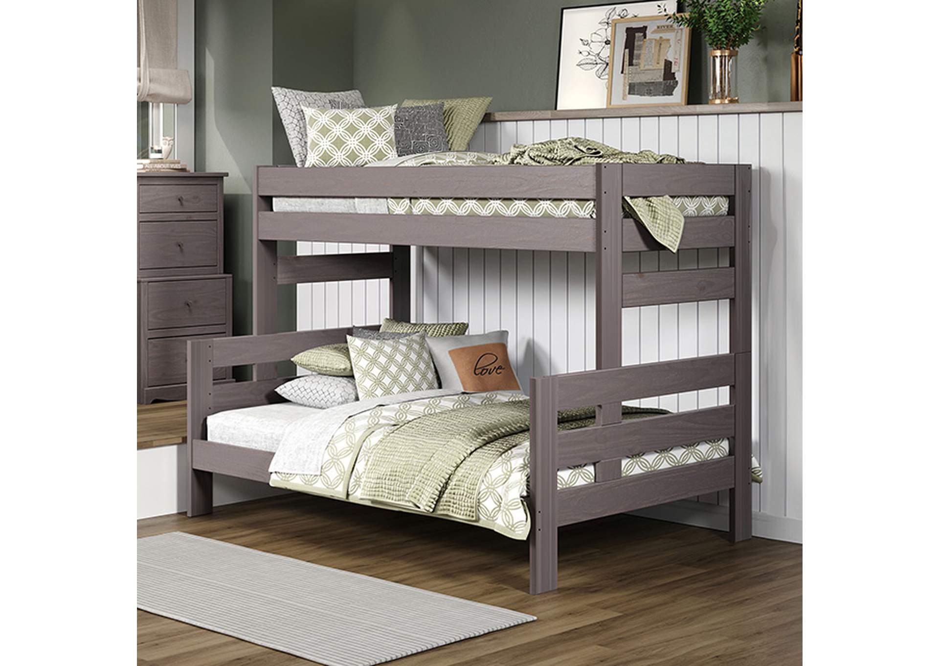 Damaris Twin/Full Bunkbed,Furniture of America