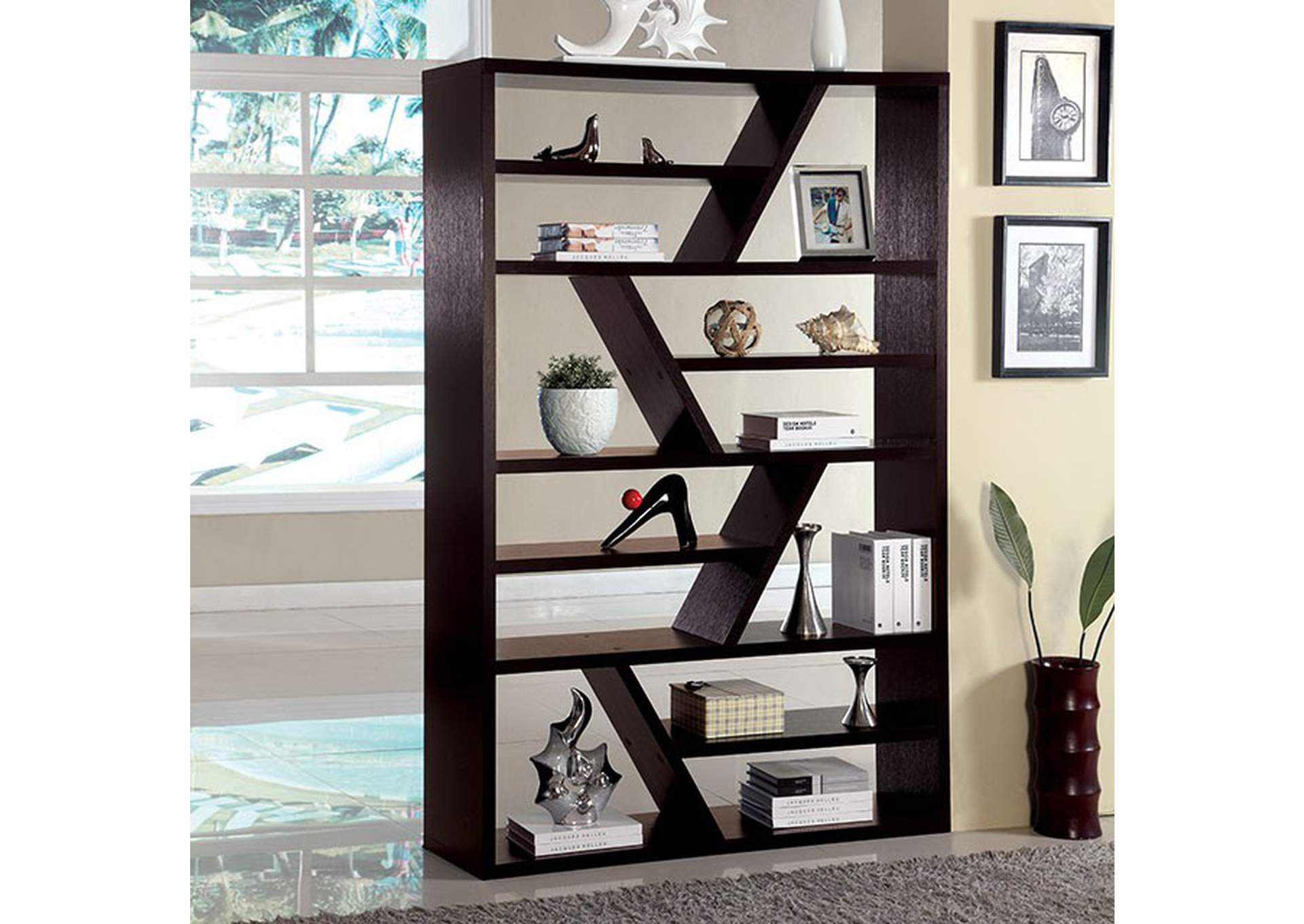Kamloo Display Shelf,Furniture of America