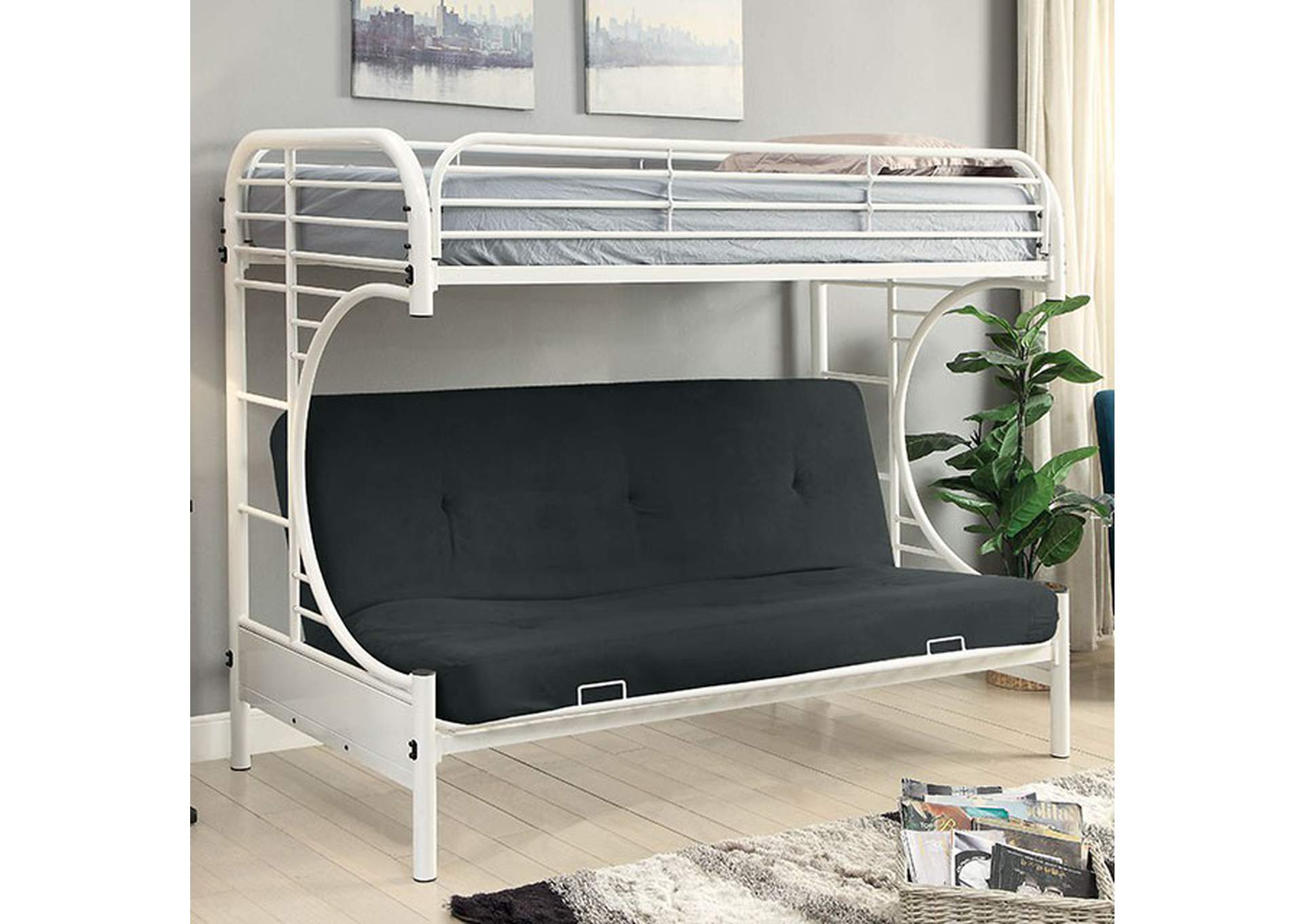 Opal Twin/Twin Bunk Bed,Furniture of America