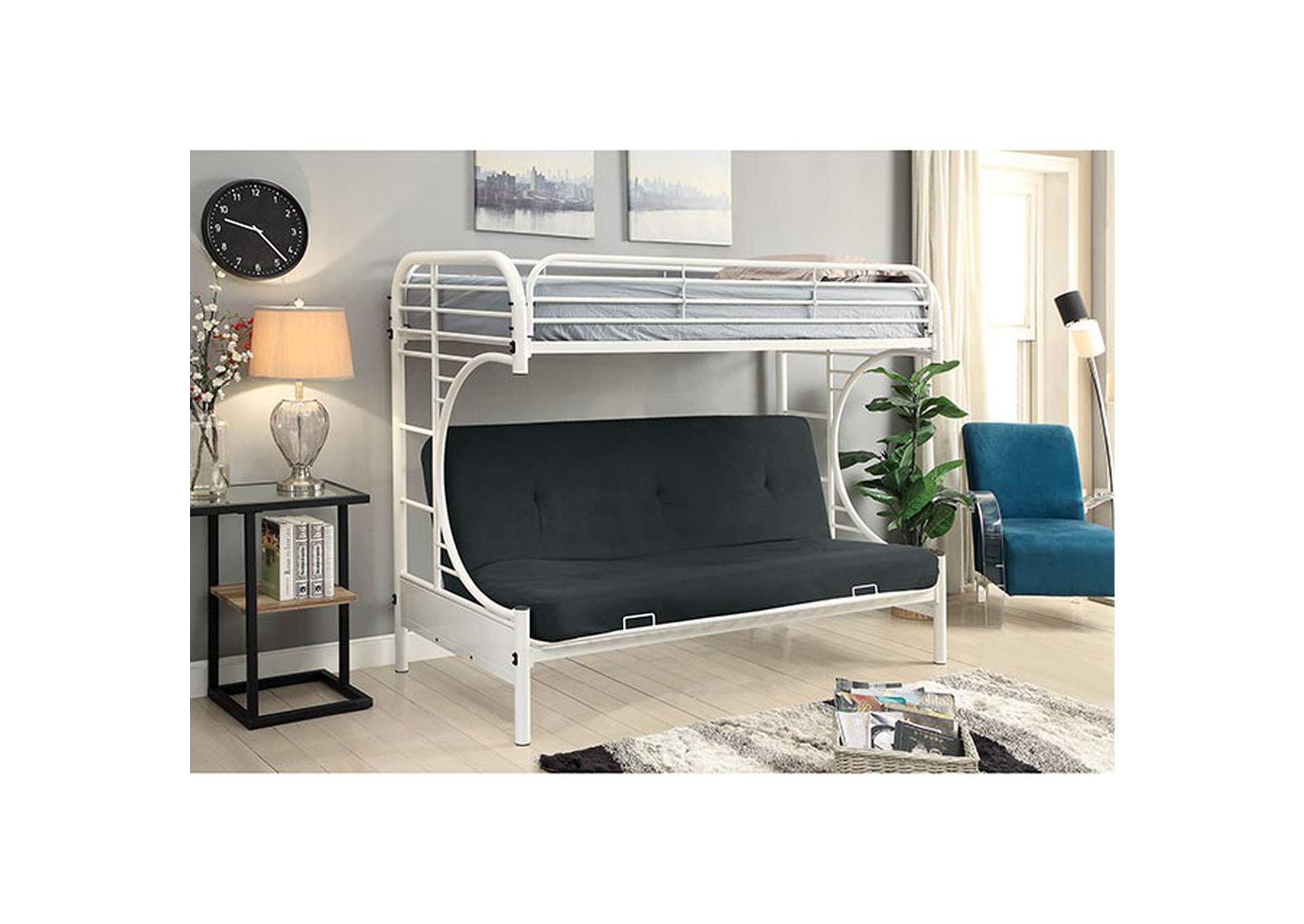 Opal Twin/Twin Bunk Bed,Furniture of America