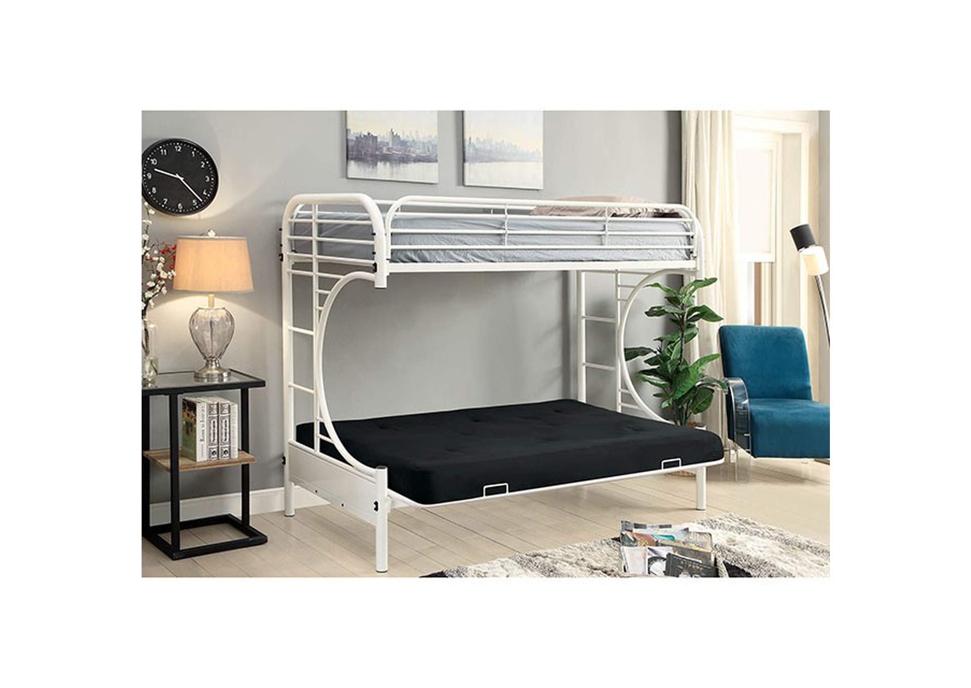 Opal Twin/Twin Bunk Bed,Furniture of America