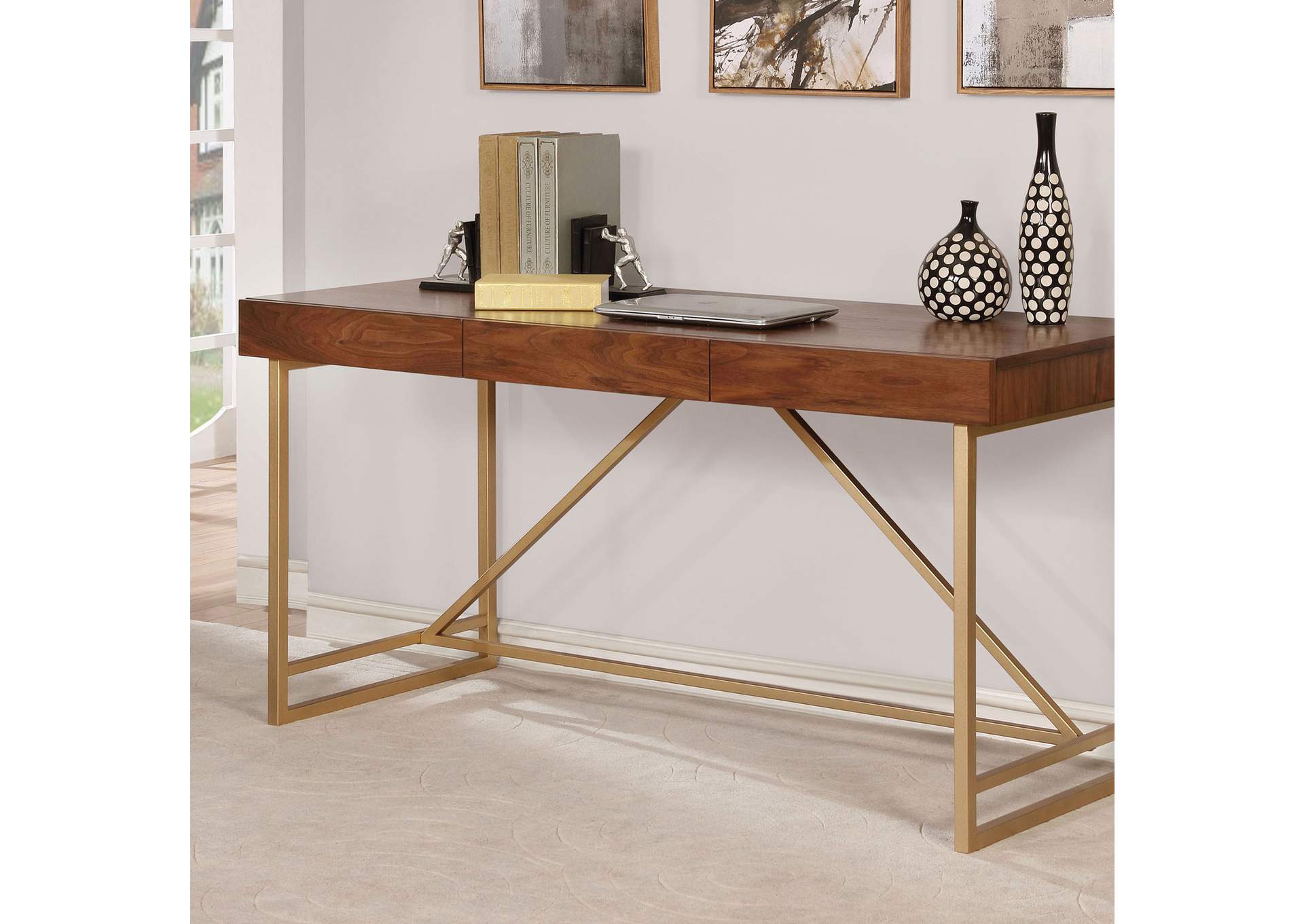 Halstein Desk,Furniture of America