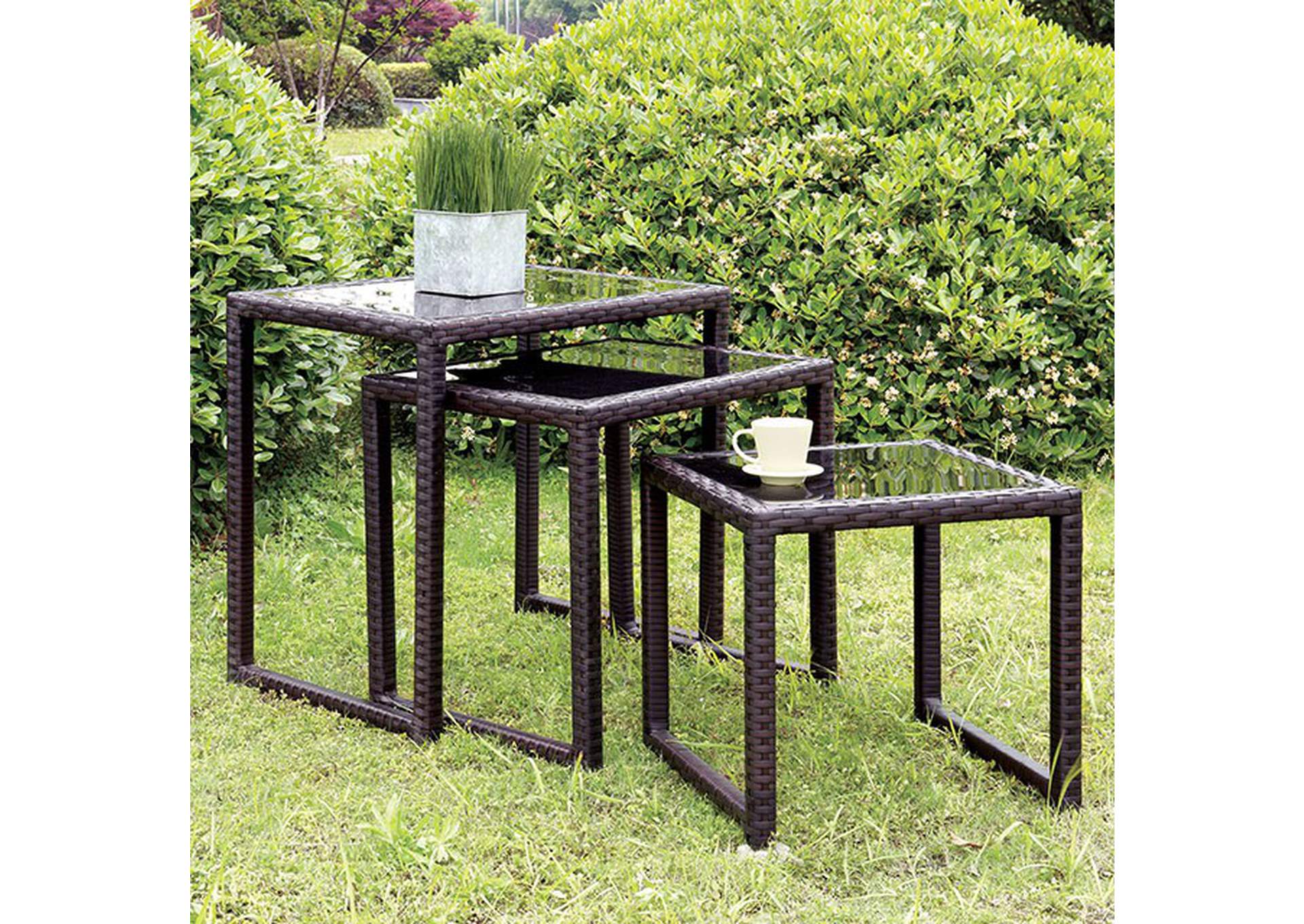 Rocio Nesting Side Tables,Furniture of America