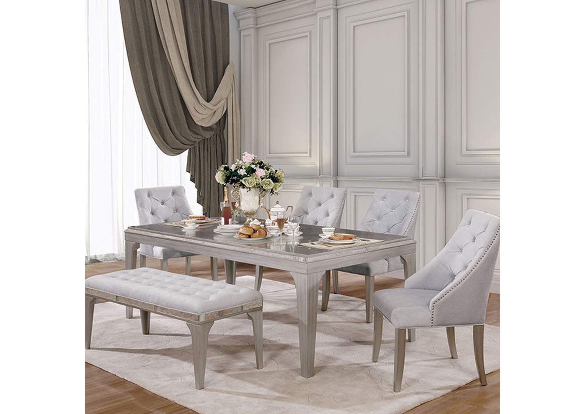 Diocles Dining Table,Furniture of America