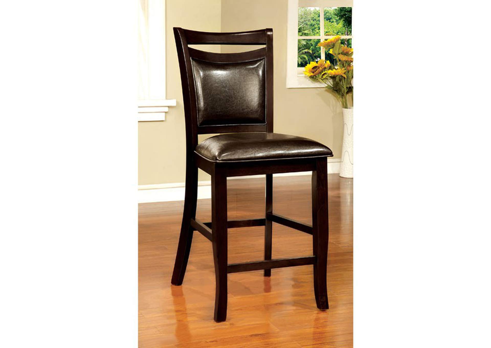 Woodside Counter Ht. Chair (2/Box),Furniture of America
