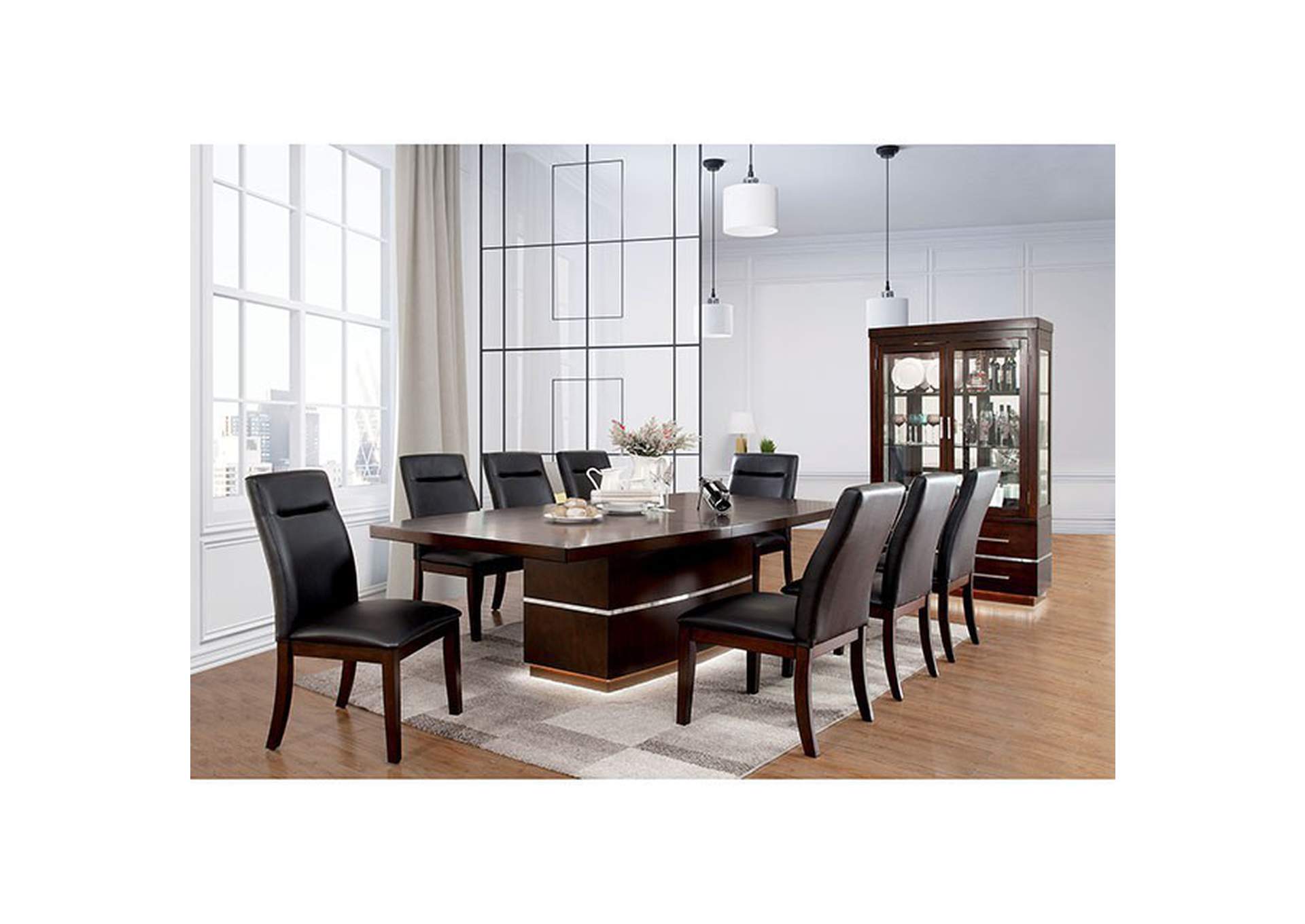 Lawrence Dining Table,Furniture of America