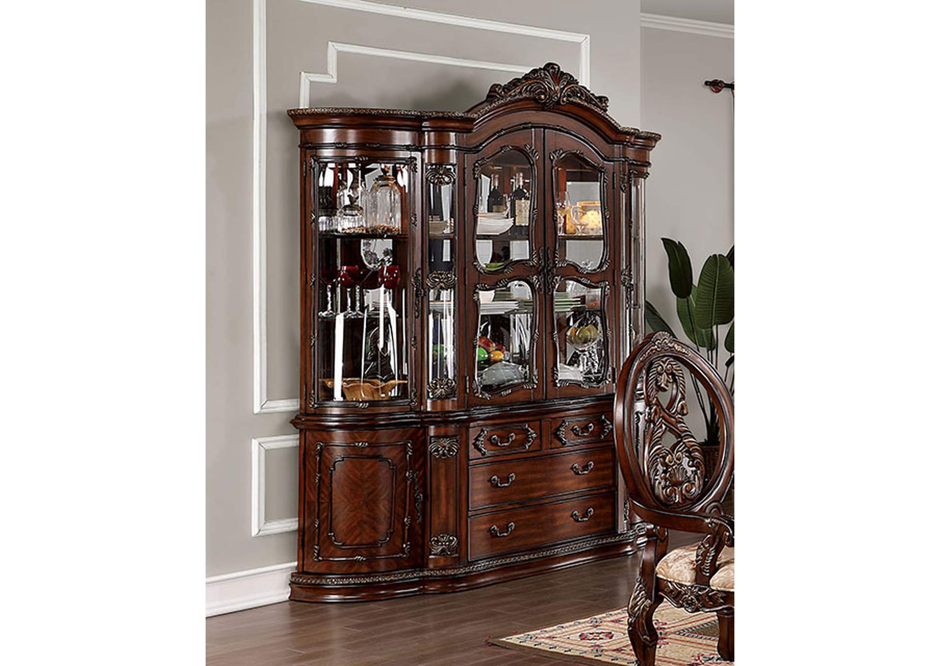 Normandy Hutch & Buffet,Furniture of America