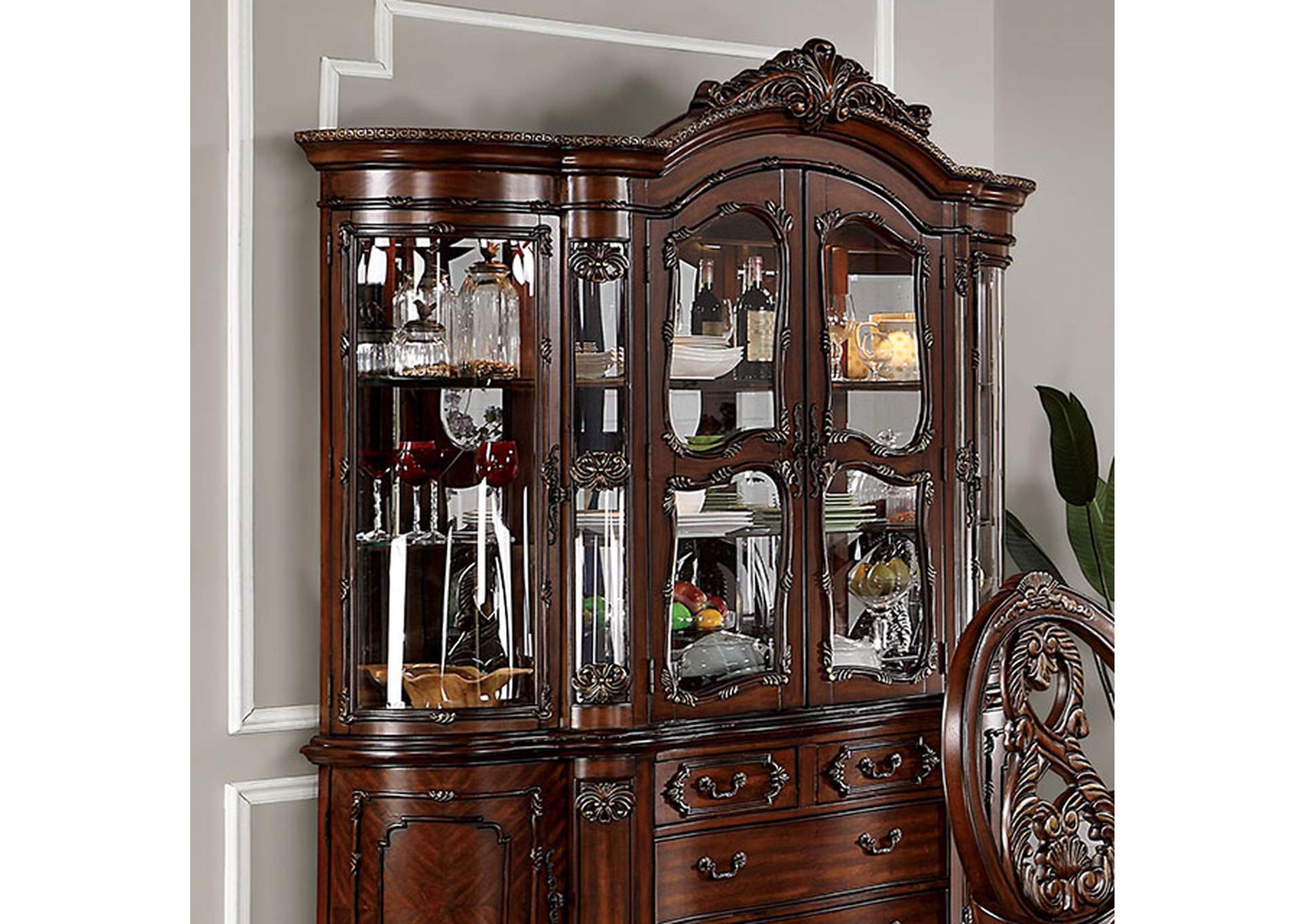 Normandy Hutch & Buffet,Furniture of America