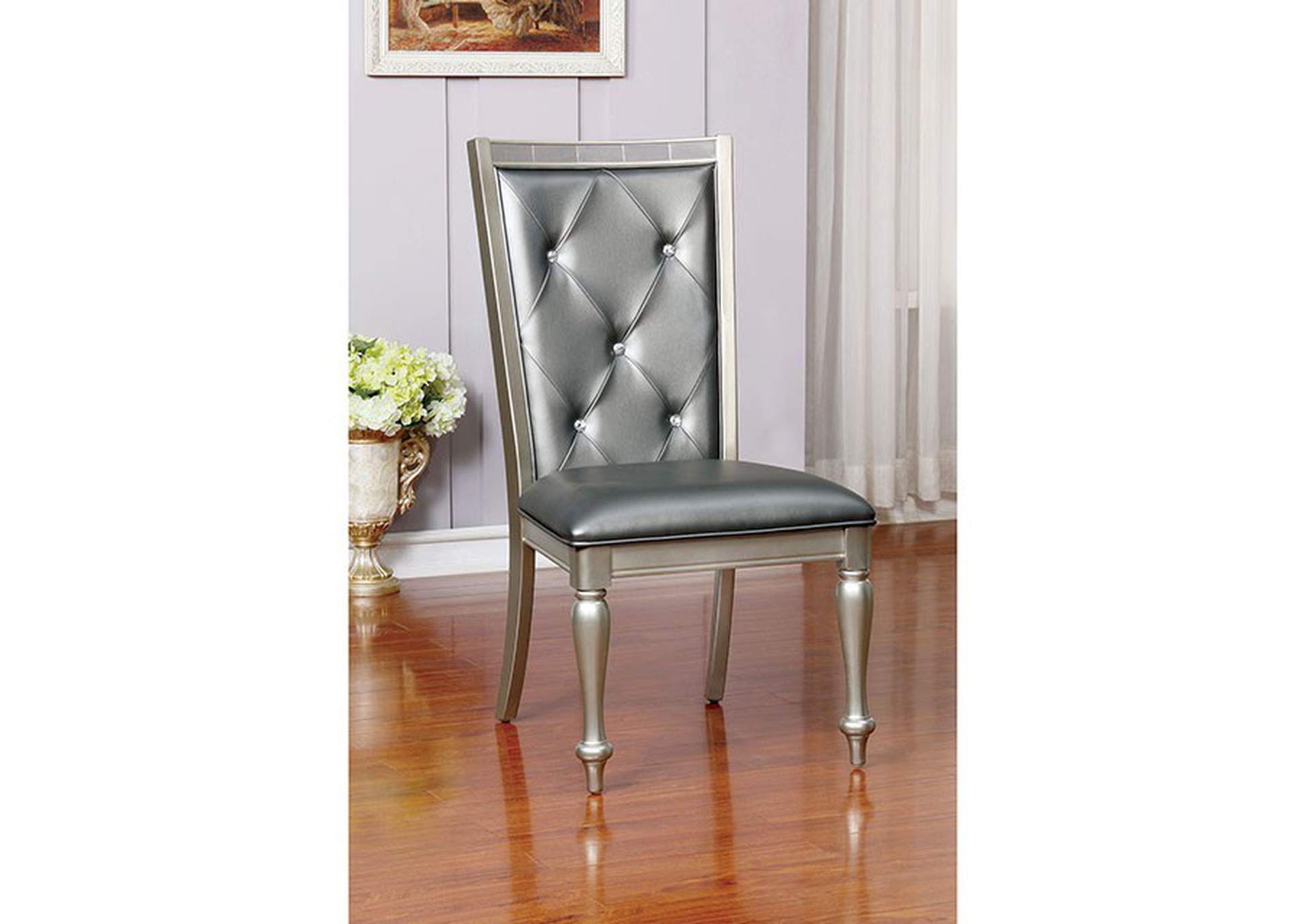 Sarina Side Chair (2/Box),Furniture of America