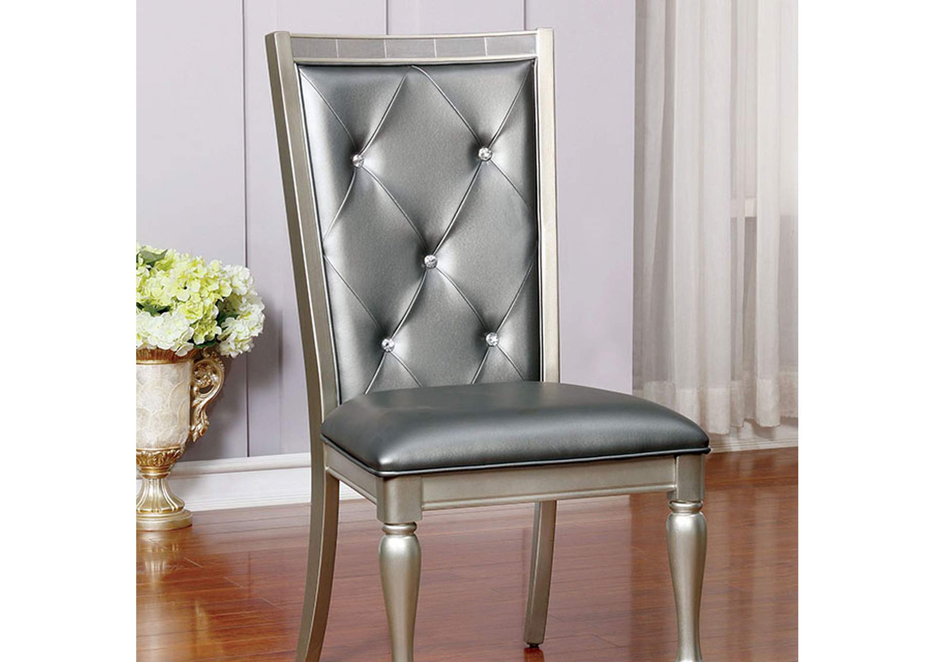 Sarina Side Chair (2/Box),Furniture of America