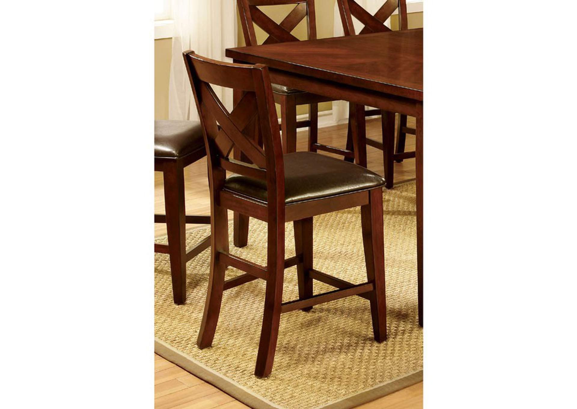 Homedale Counter Ht. Chair (2/Box),Furniture of America