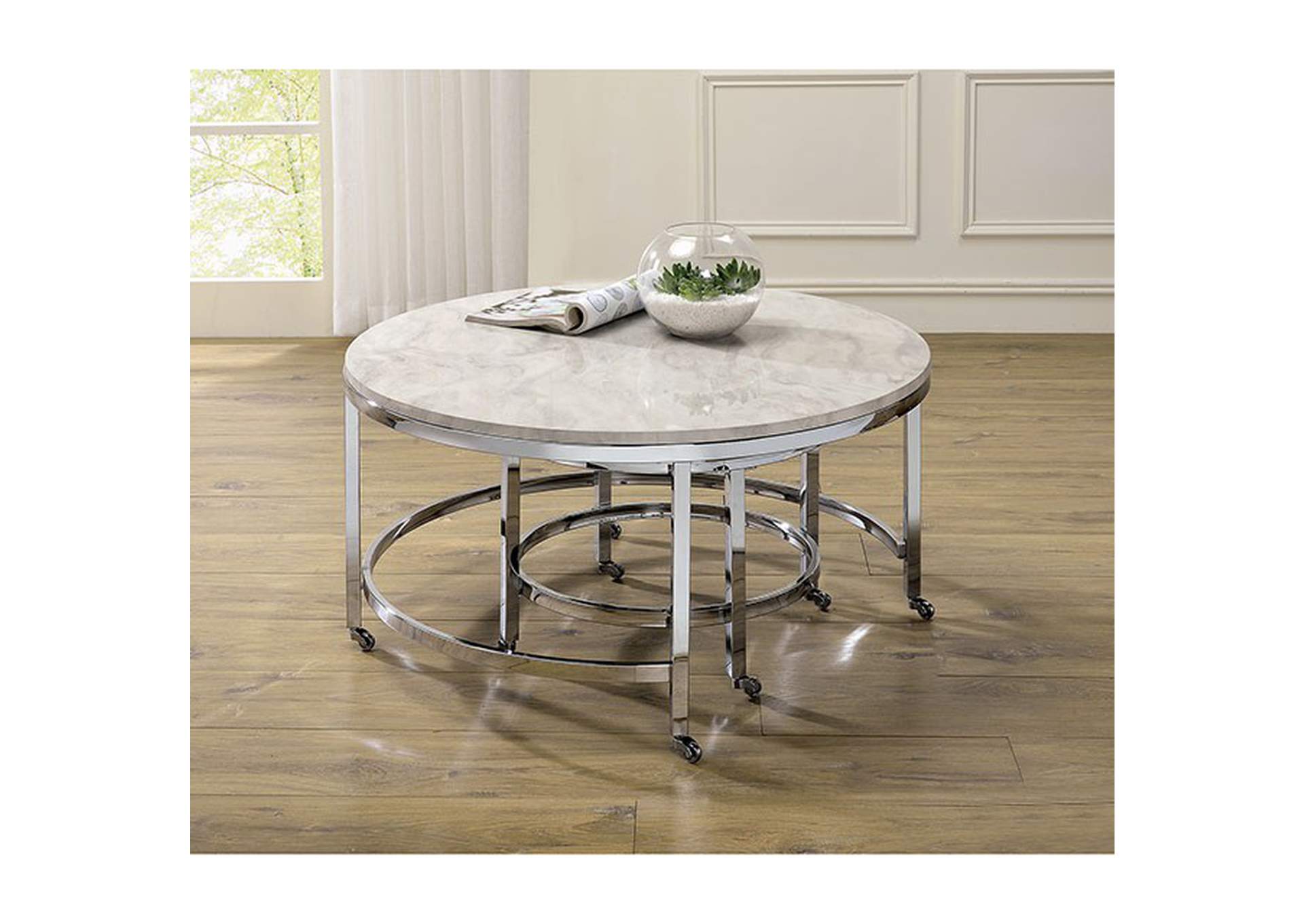 Shauna End Table,Furniture of America