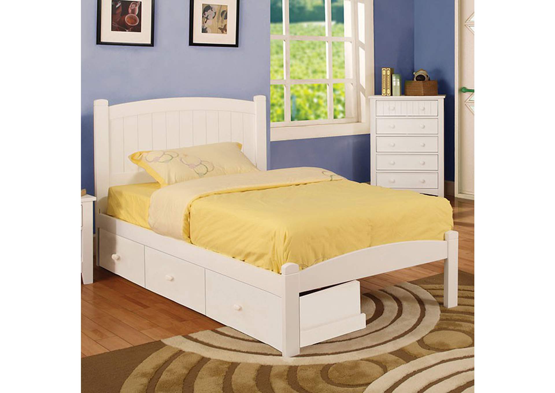 Caren Twin Bed,Furniture of America