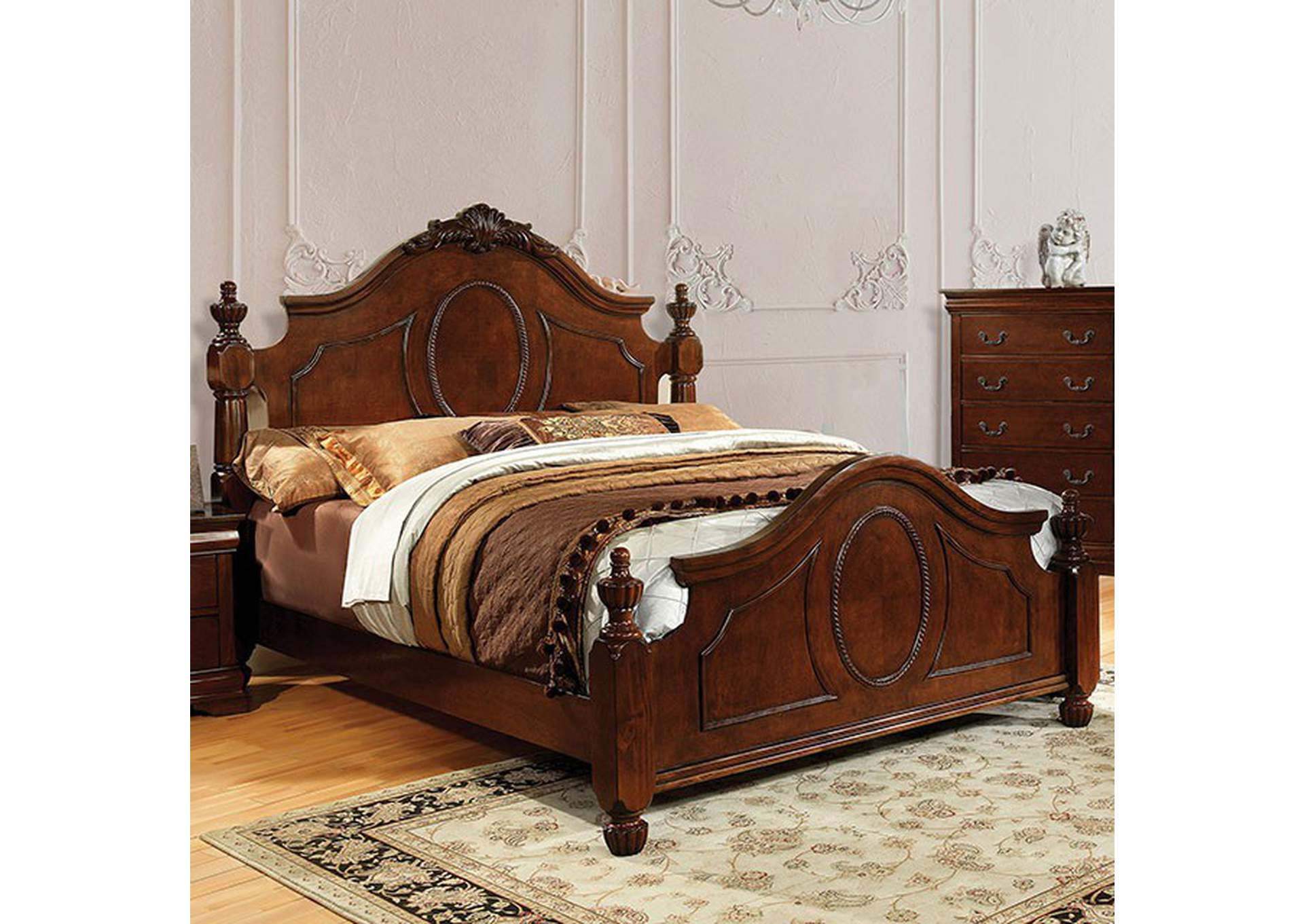 Velda Queen Bed,Furniture of America