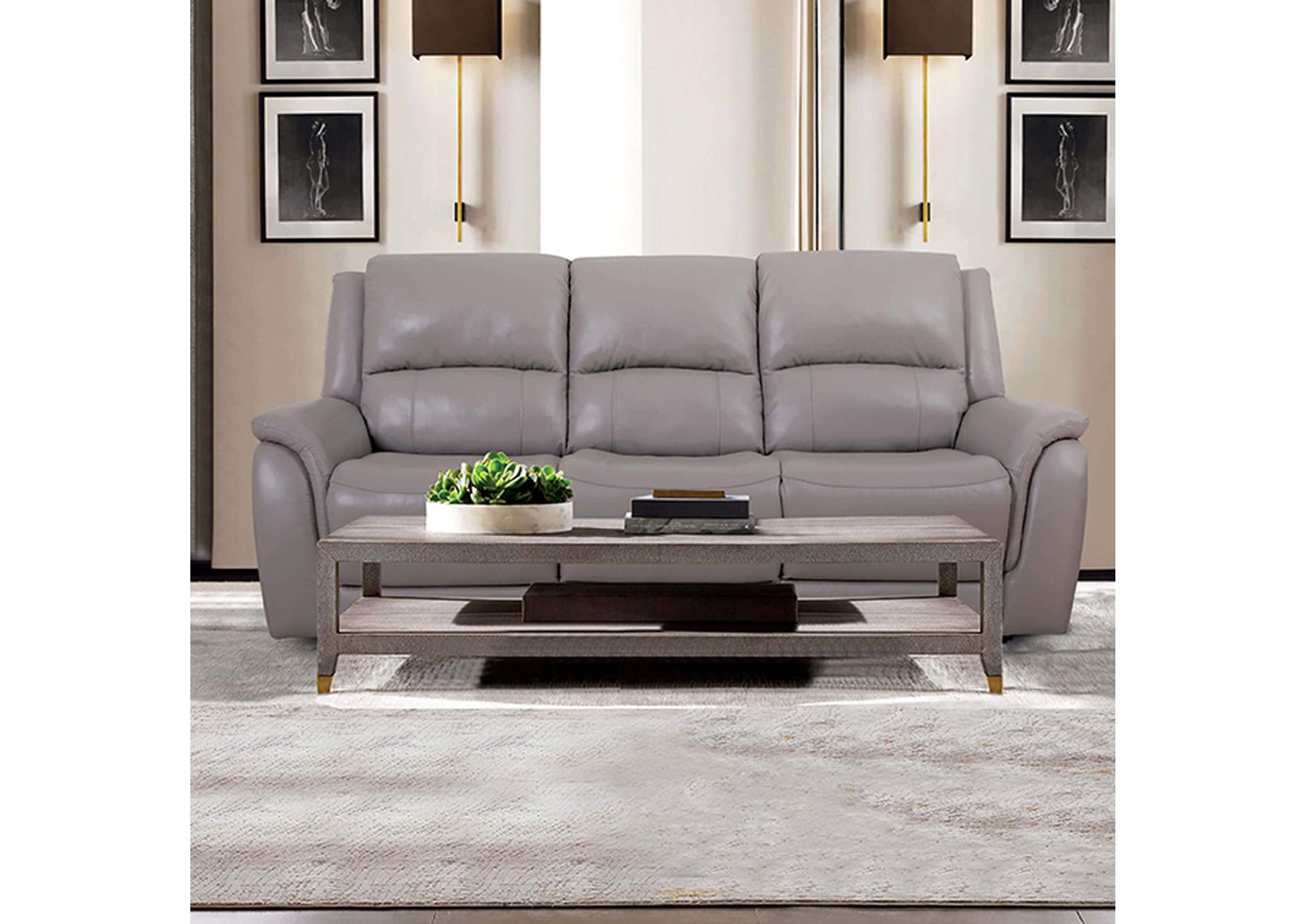 Gorgius Power Sofa,Furniture of America