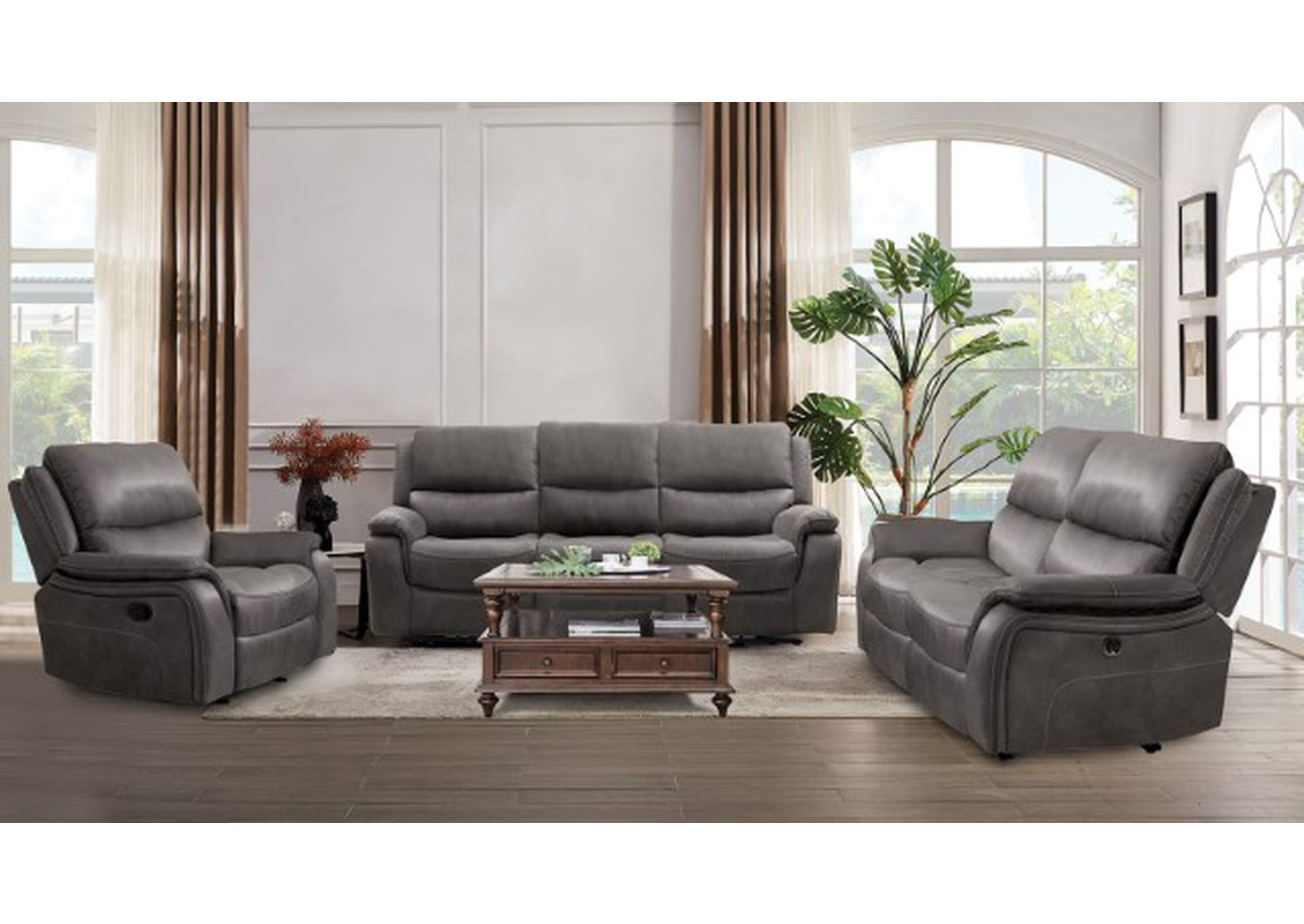 Henricus Glider Recliner,Furniture of America